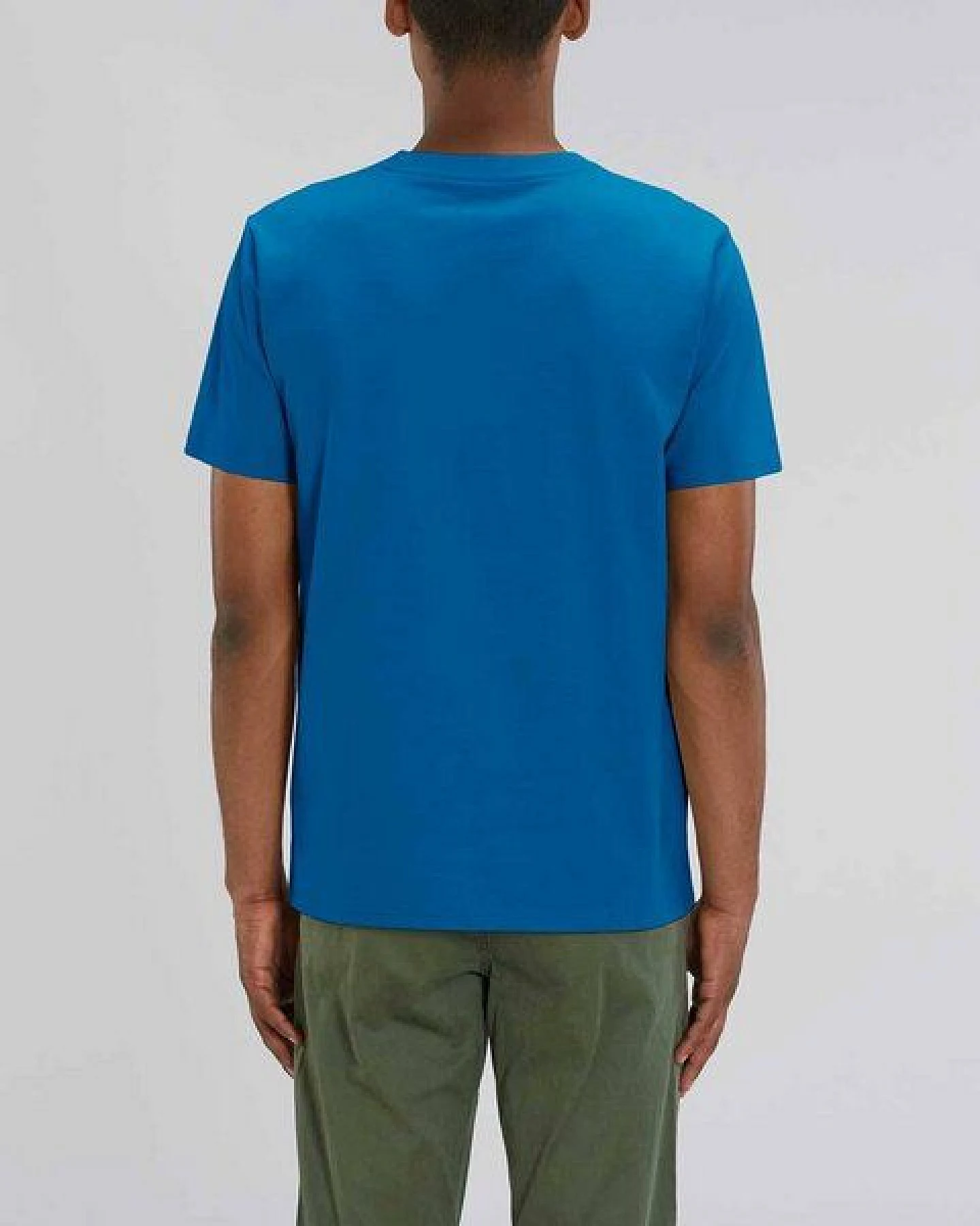YTWOO Herren schweres Bio T-Shirt. Männer Premium Basic Shirt. Heavy Cotton – Ansicht 3