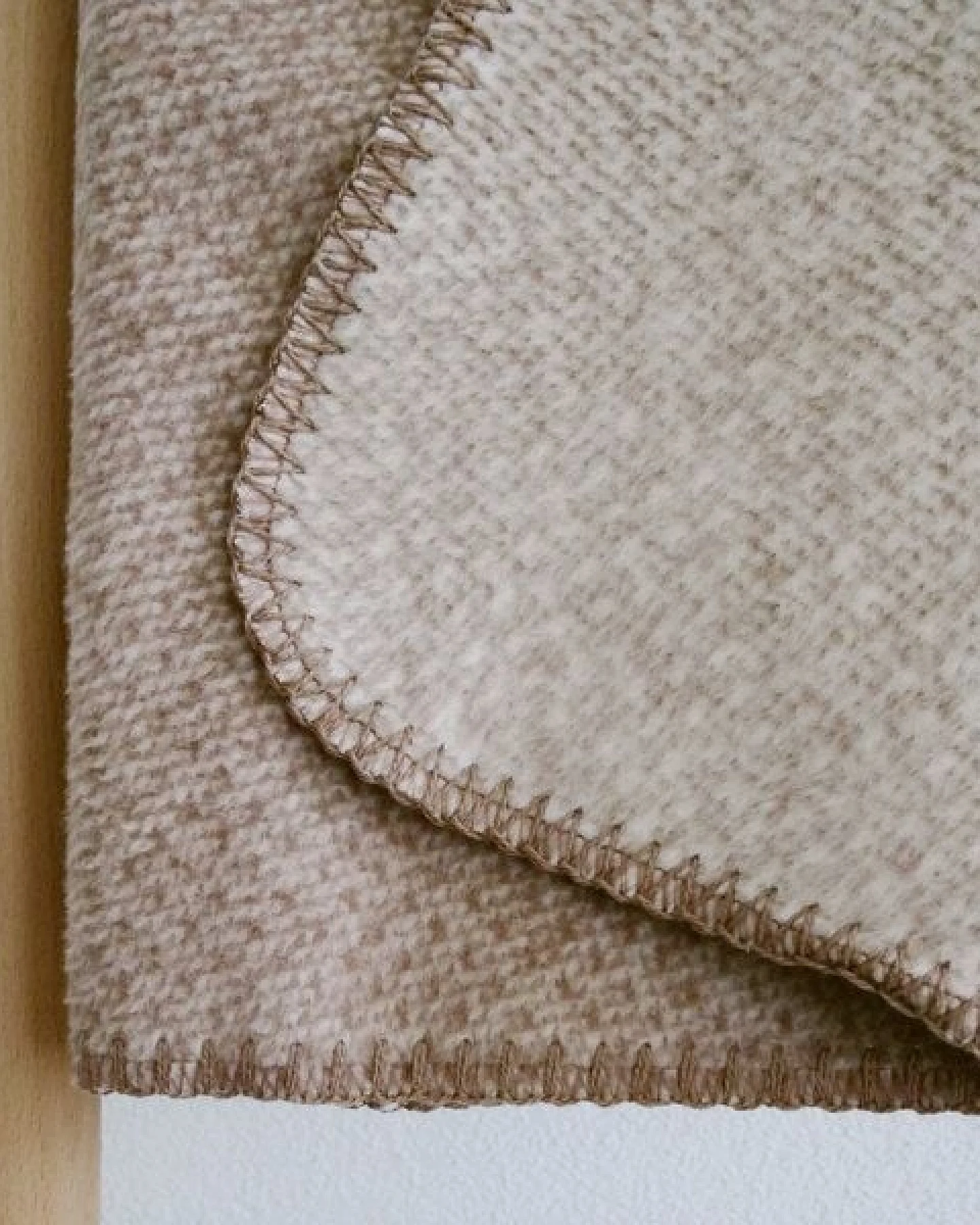 RIEMA Germany flauschige Kuscheldecke EMMA aus weicher Bio-Baumwolle - Baumwolldecke OEKO-Tex – Ansicht 3