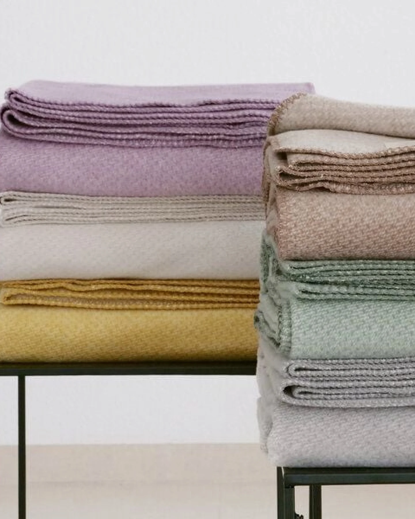 RIEMA Germany flauschige Kuscheldecke EMMA aus weicher Bio-Baumwolle - Baumwolldecke OEKO-Tex – Ansicht 4