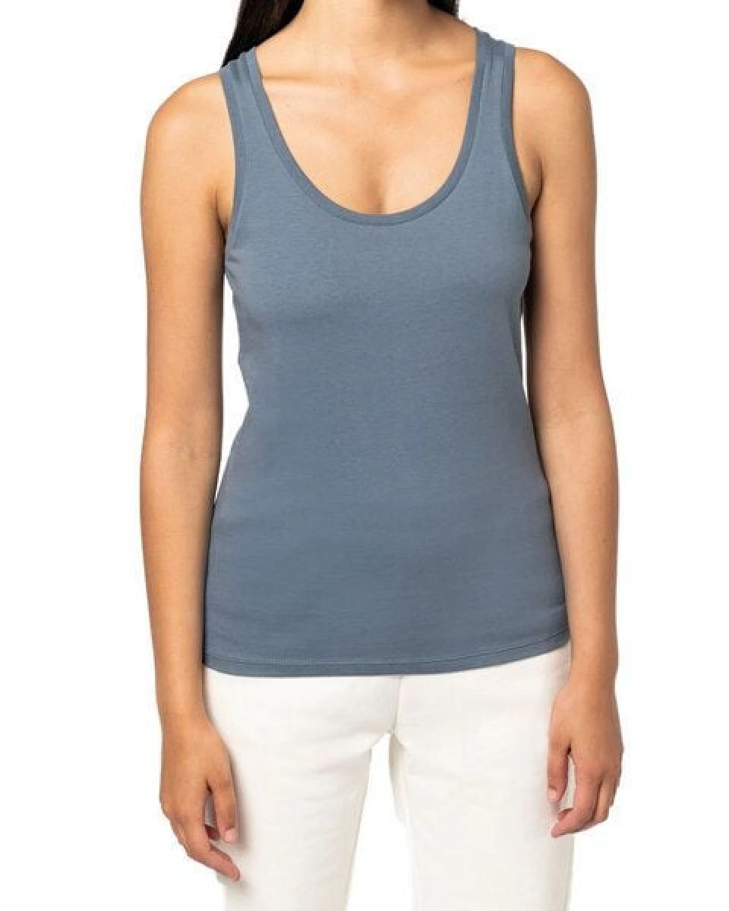 YTWOO 2er Pack Damen Tank Top aus 100% Bio-Baumwolle – Ansicht 2