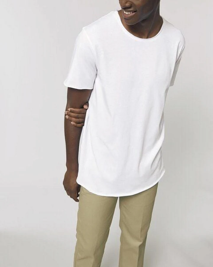 YTWOO Extra langes Herren T-Shirt aus Bio-Baumwolle, Fairtrade
