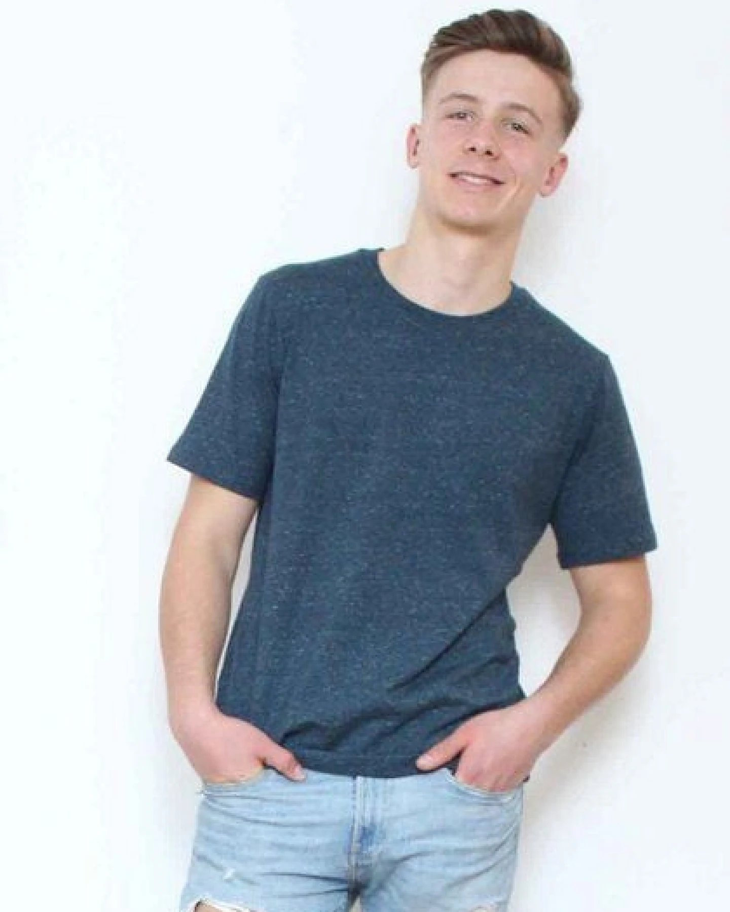 YTWOO Herren schweres Bio T-Shirt. Männer Premium Basic Shirt. Heavy Cotton – Ansicht 4