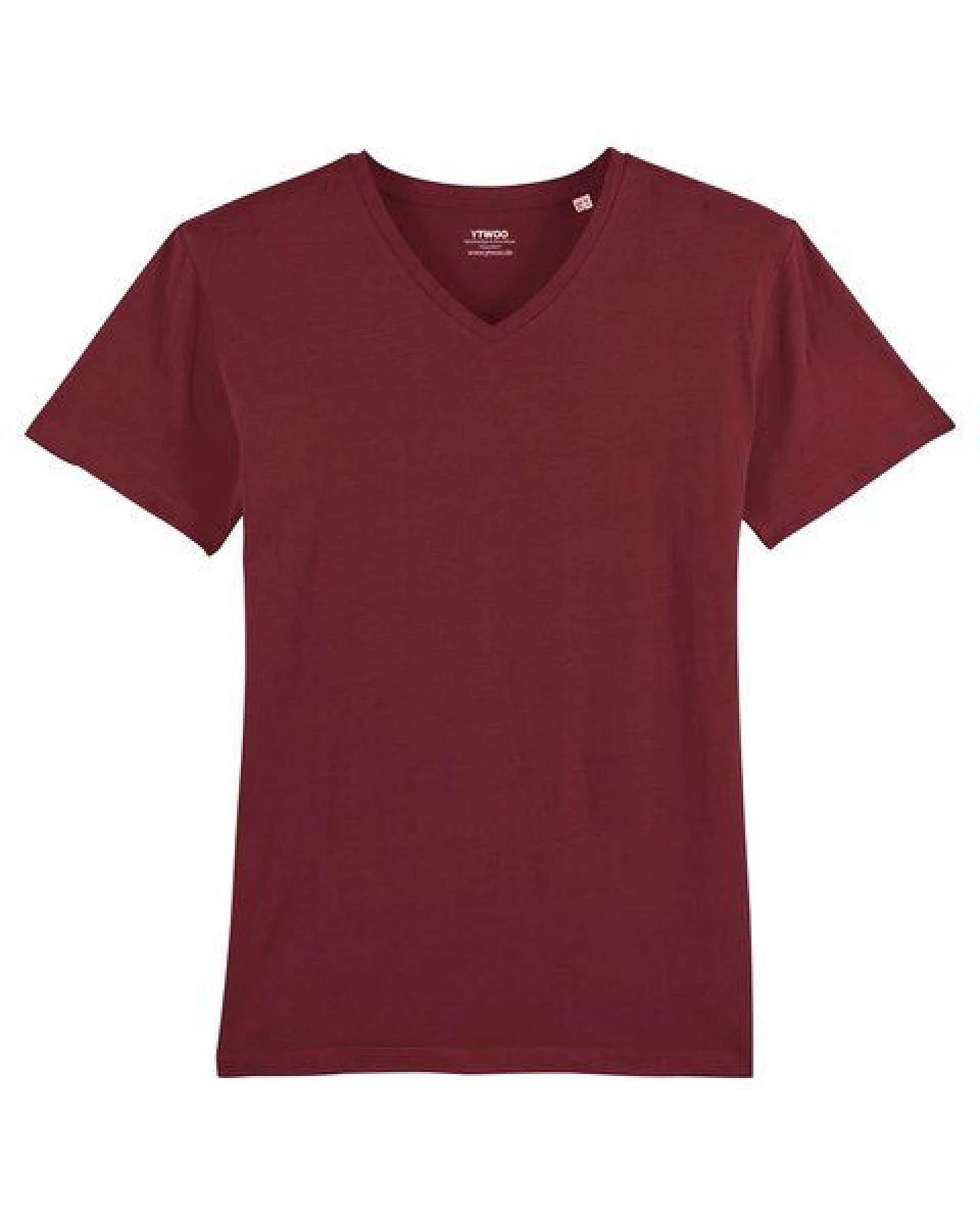 YTWOO Männer Bio T-Shirt mit V-Ausschnitt, fair hergestellt – Ansicht 4