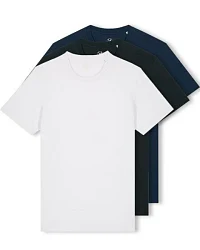 Weiß-Schwarz-Navy