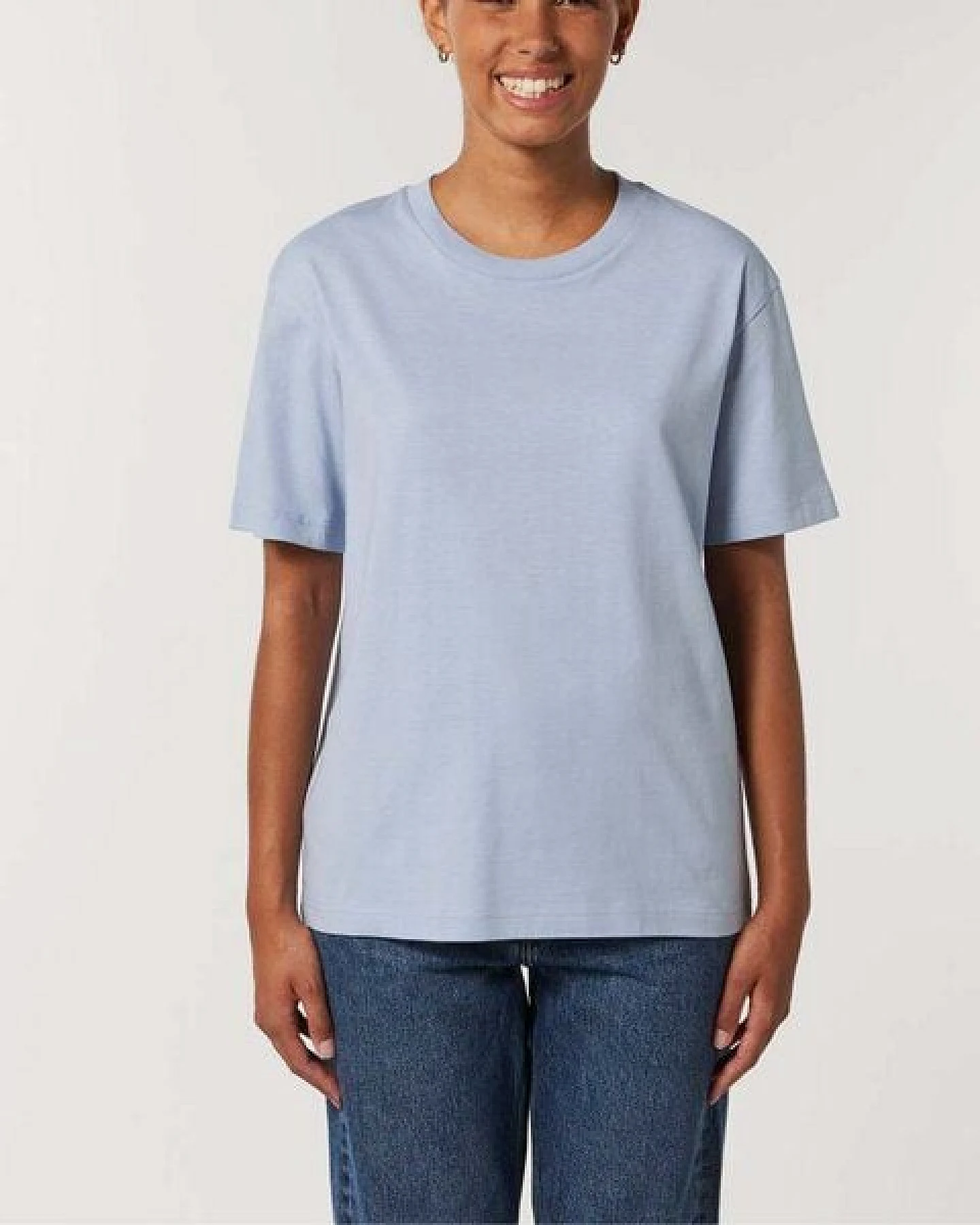 YTWOO Unisex T-Shirt mit lässigem Schnitt für Sie und Ihn aus Bio-Baumwolle – Ansicht 4
