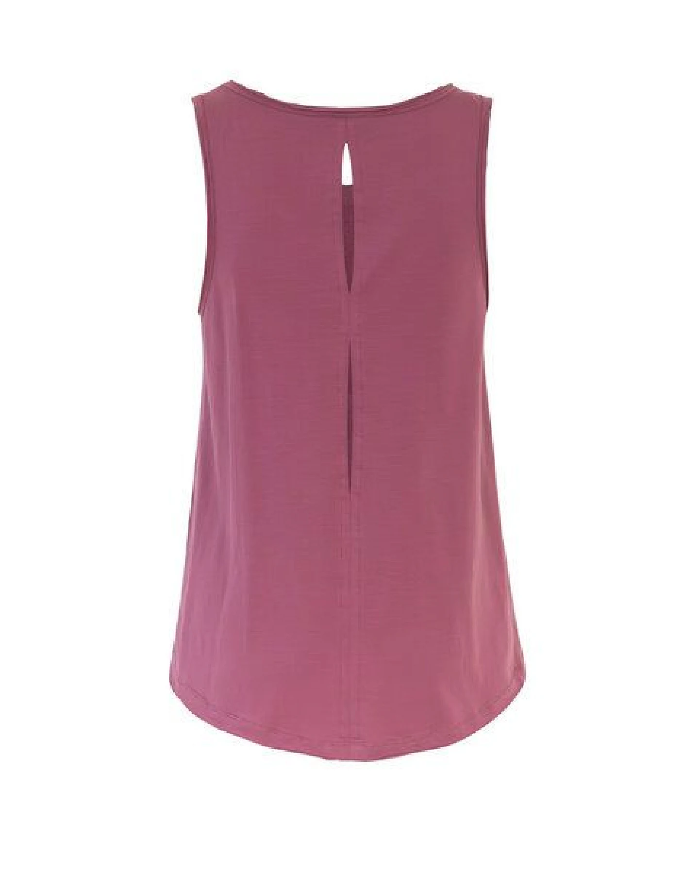 Jaya ALASKA GIVE - Damen - lockeres Top mit offenem Rücken aus Tencel-Baumwoll-Mix – Ansicht 2