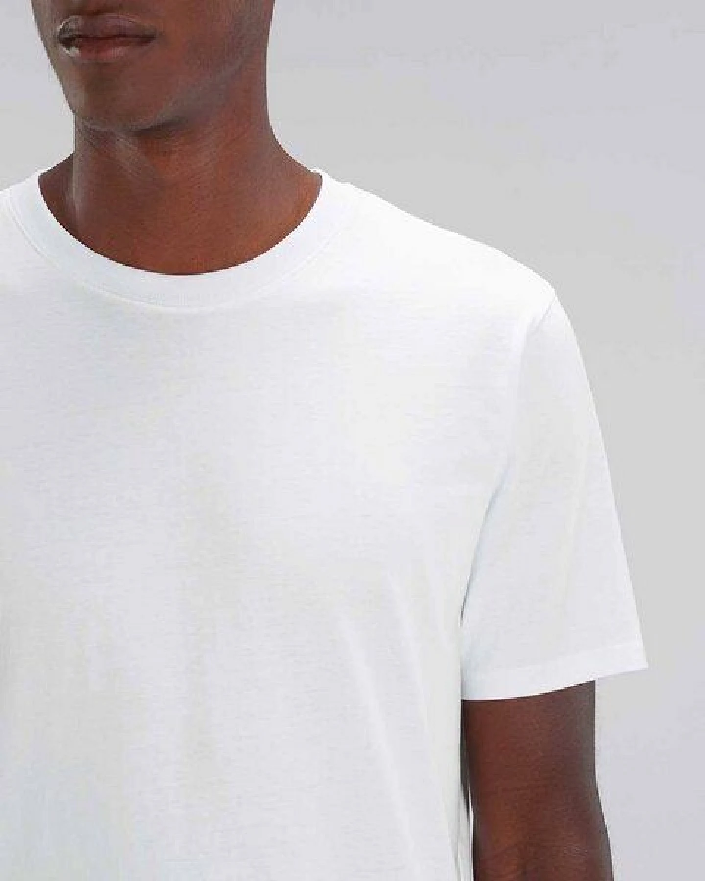 YTWOO Herren schweres Bio T-Shirt. Männer Premium Basic Shirt. Heavy Cotton – Ansicht 2
