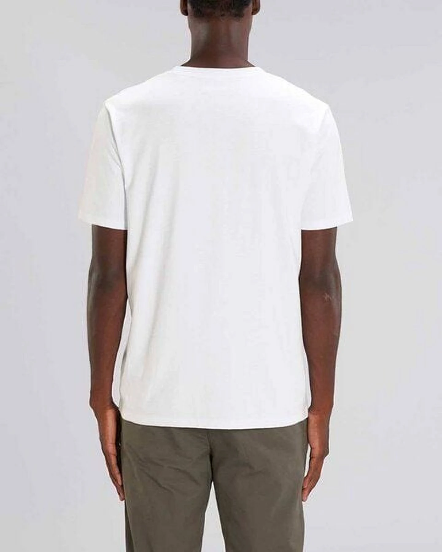 YTWOO Herren schweres Bio T-Shirt. Männer Premium Basic Shirt. Heavy Cotton – Ansicht 3