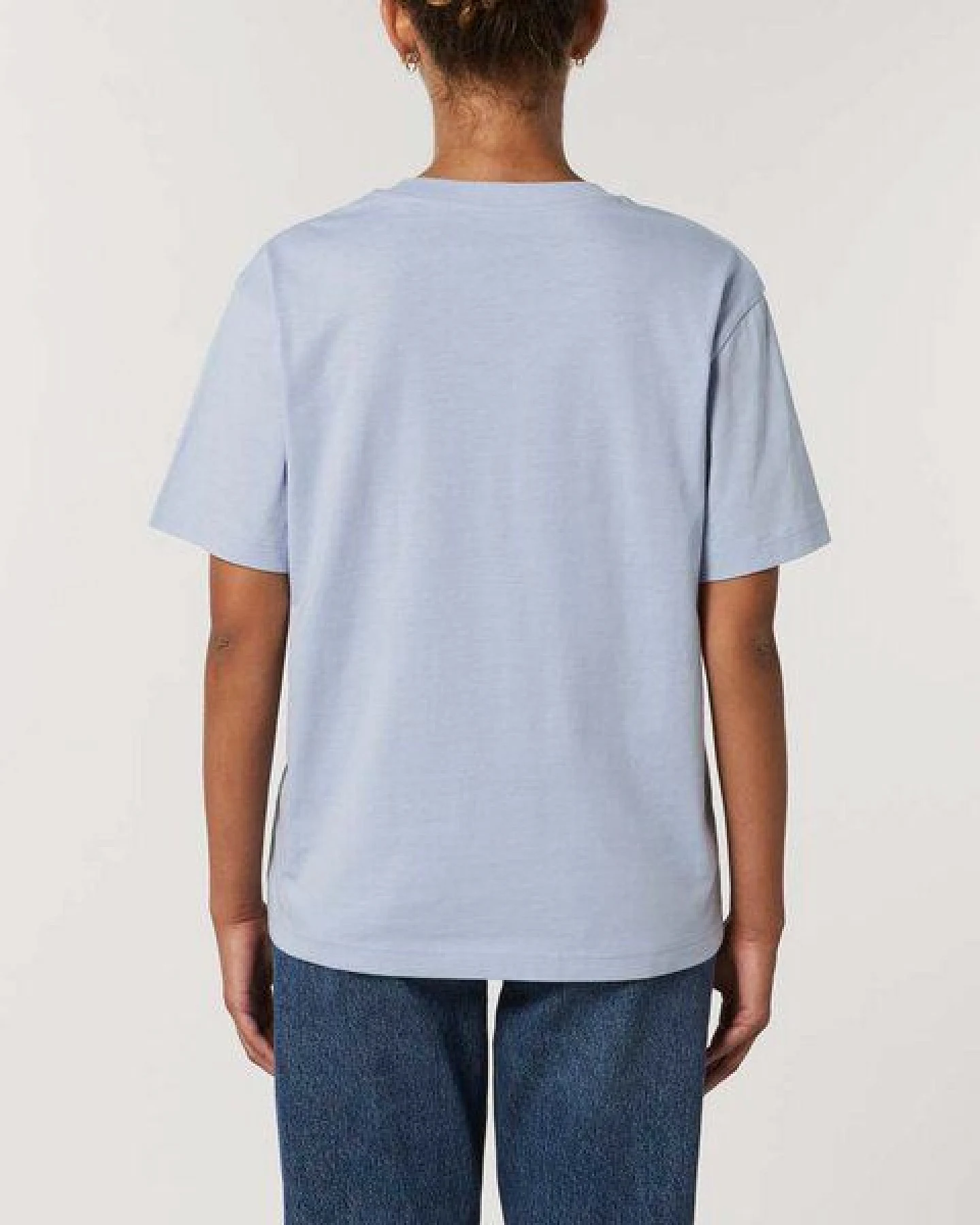 YTWOO Unisex T-Shirt mit lässigem Schnitt für Sie und Ihn aus Bio-Baumwolle – Ansicht 2