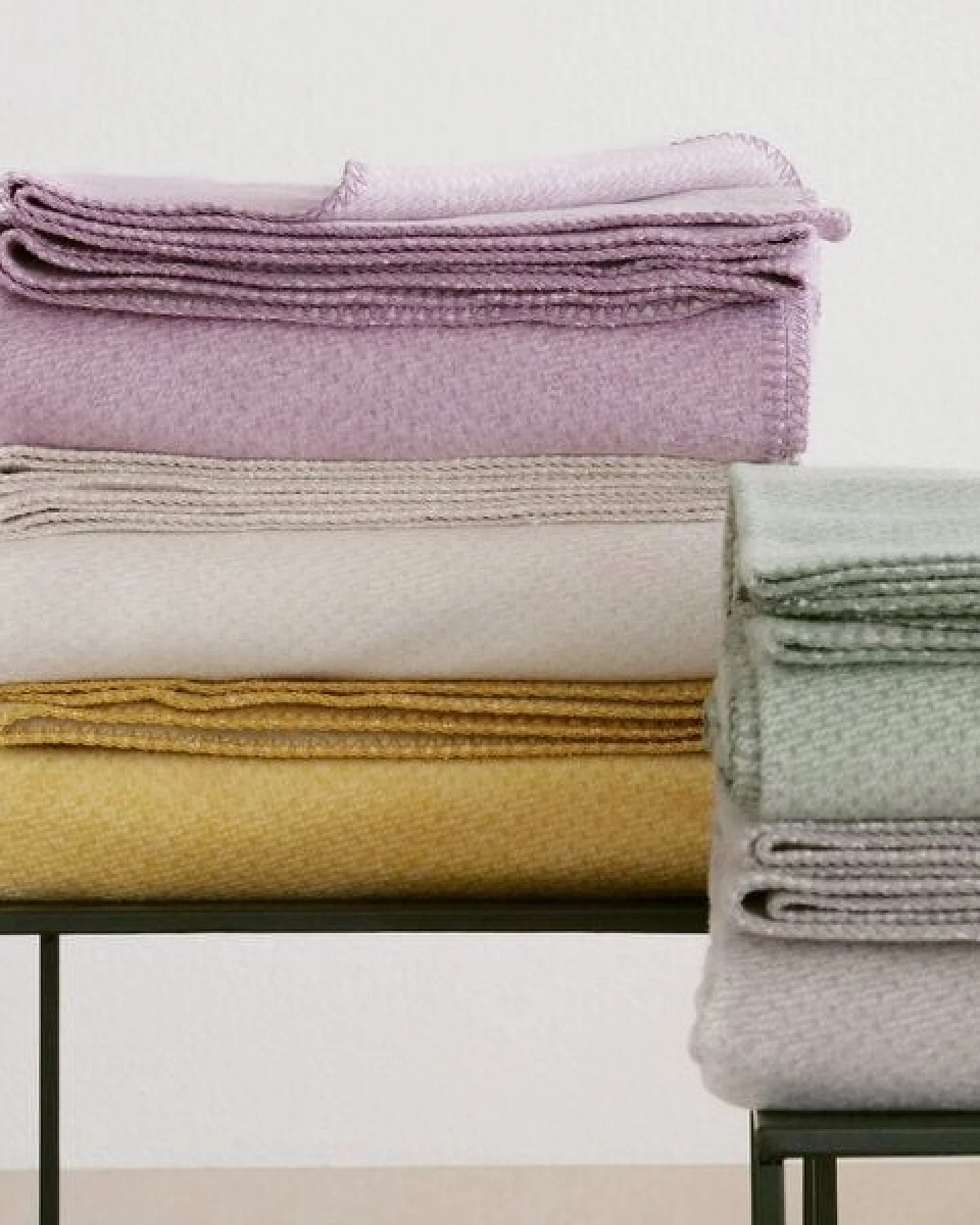 RIEMA Germany flauschige Kuscheldecke EMMA aus weicher Bio-Baumwolle - Baumwolldecke OEKO-Tex – Ansicht 4