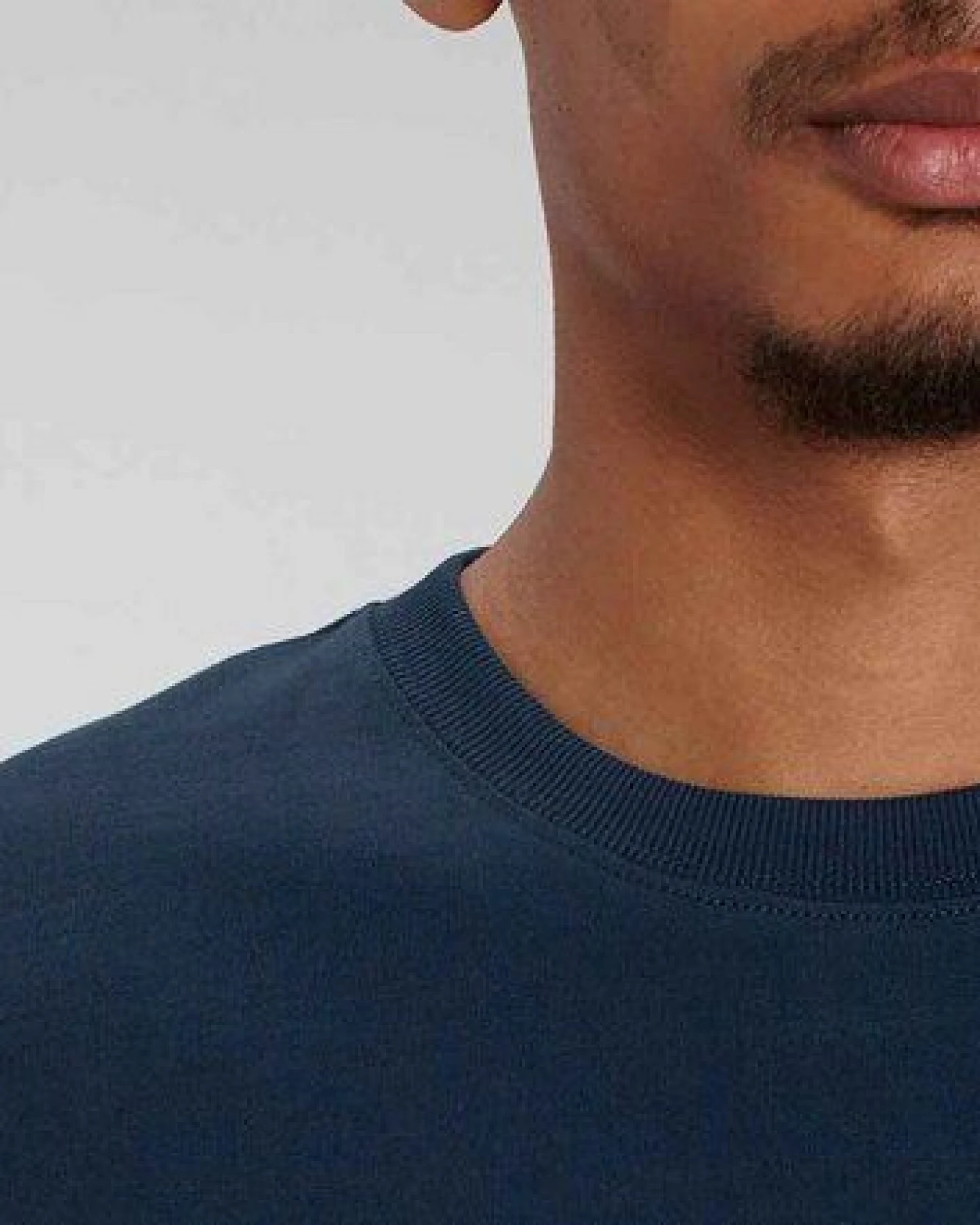 YTWOO Herren schweres Bio T-Shirt. Männer Premium Basic Shirt. Heavy Cotton – Ansicht 2