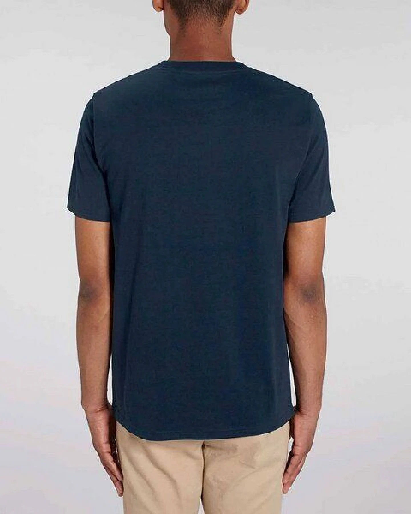 YTWOO Herren schweres Bio T-Shirt. Männer Premium Basic Shirt. Heavy Cotton – Ansicht 3