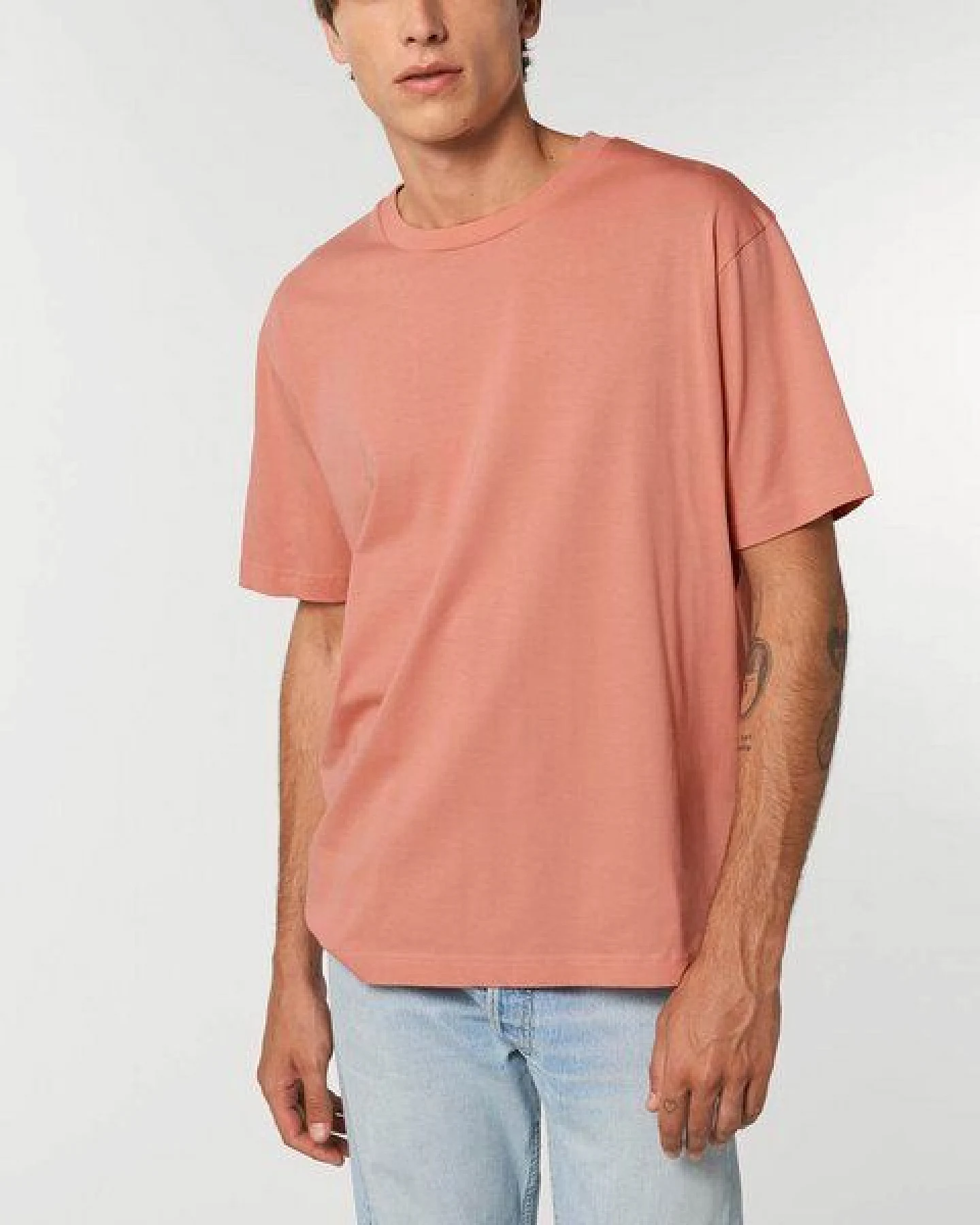 YTWOO Unisex T-Shirt mit lässigem Schnitt für Sie und Ihn aus Bio-Baumwolle – Ansicht 3