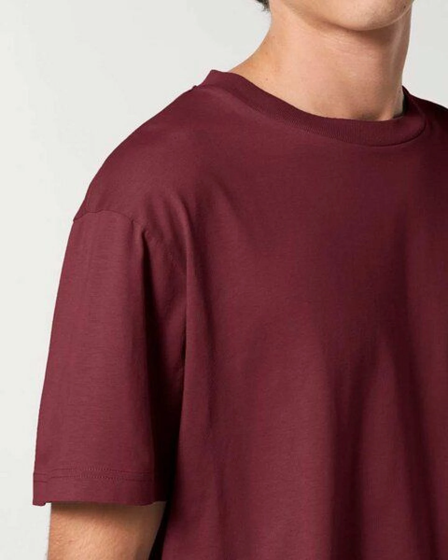 YTWOO Unisex T-Shirt mit lässigem Schnitt für Sie und Ihn aus Bio-Baumwolle – Ansicht 2