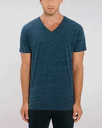 Jeansblau meliert