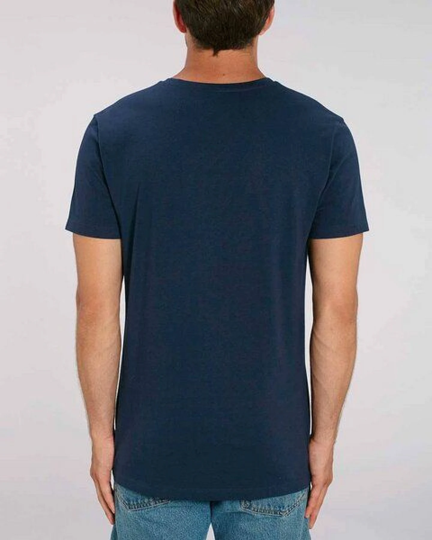 YTWOO Männer Bio T-Shirt mit V-Ausschnitt, fair hergestellt – Ansicht 3