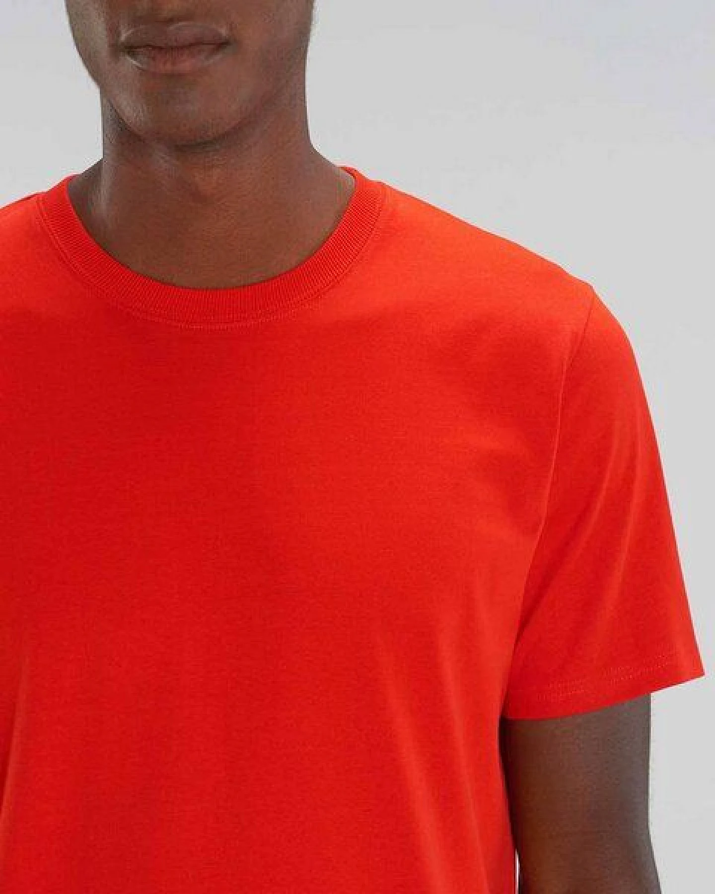 YTWOO Herren schweres Bio T-Shirt. Männer Premium Basic Shirt. Heavy Cotton – Ansicht 2