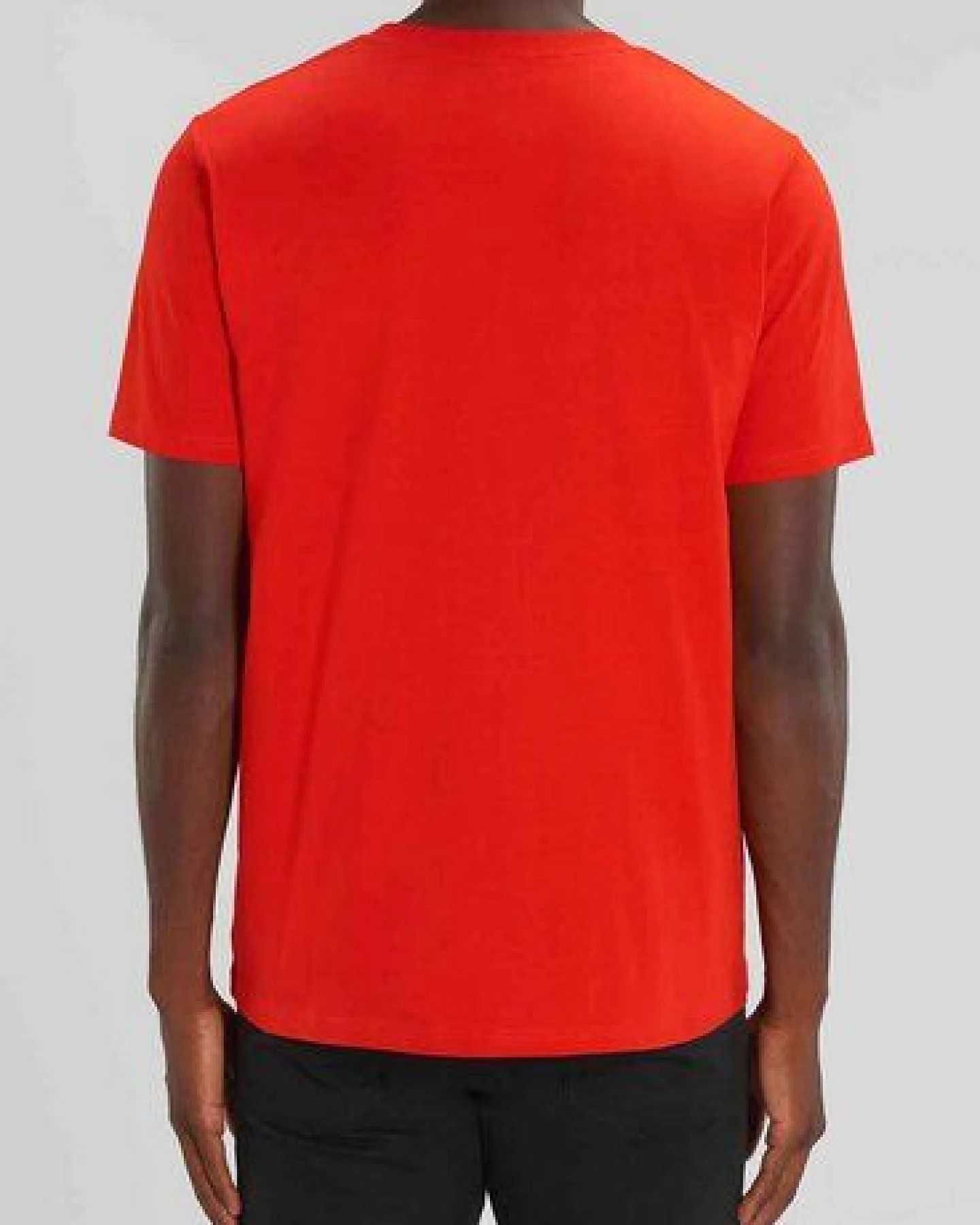YTWOO Herren schweres Bio T-Shirt. Männer Premium Basic Shirt. Heavy Cotton – Ansicht 3