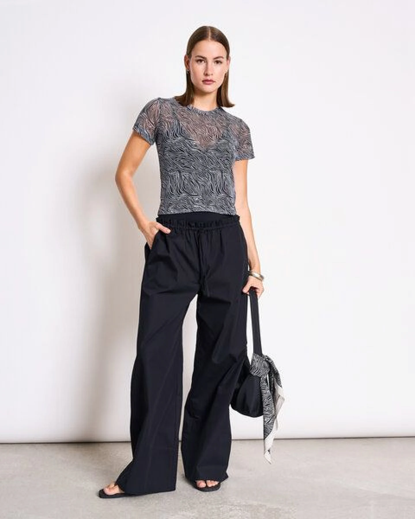 JAN N JUNE Mesh T-Shirt EVIE – Ansicht 2