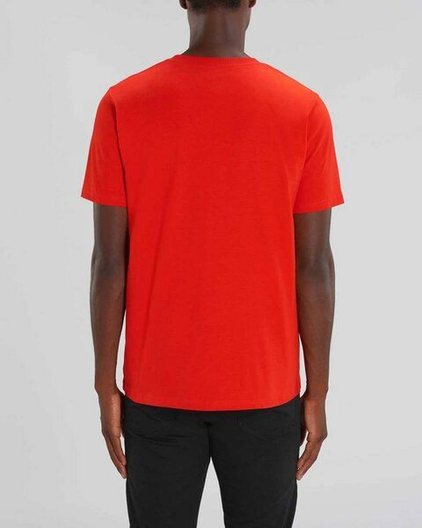 YTWOO Herren schweres Bio T-Shirt. Männer Premium Basic Shirt. Heavy Cotton – Ansicht 3