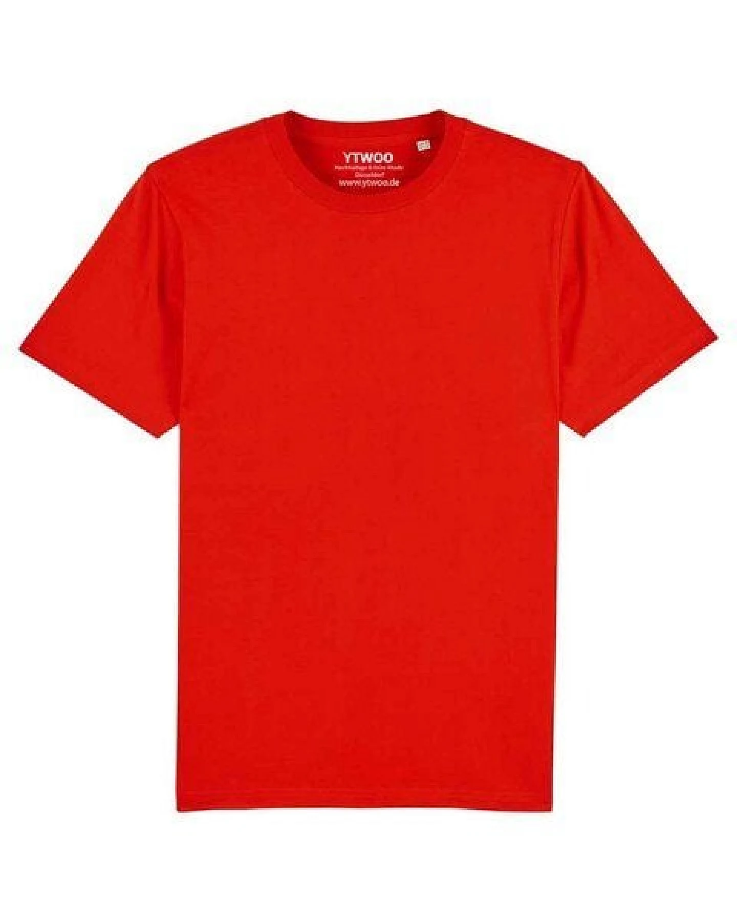 YTWOO Herren schweres Bio T-Shirt. Männer Premium Basic Shirt. Heavy Cotton – Ansicht 4