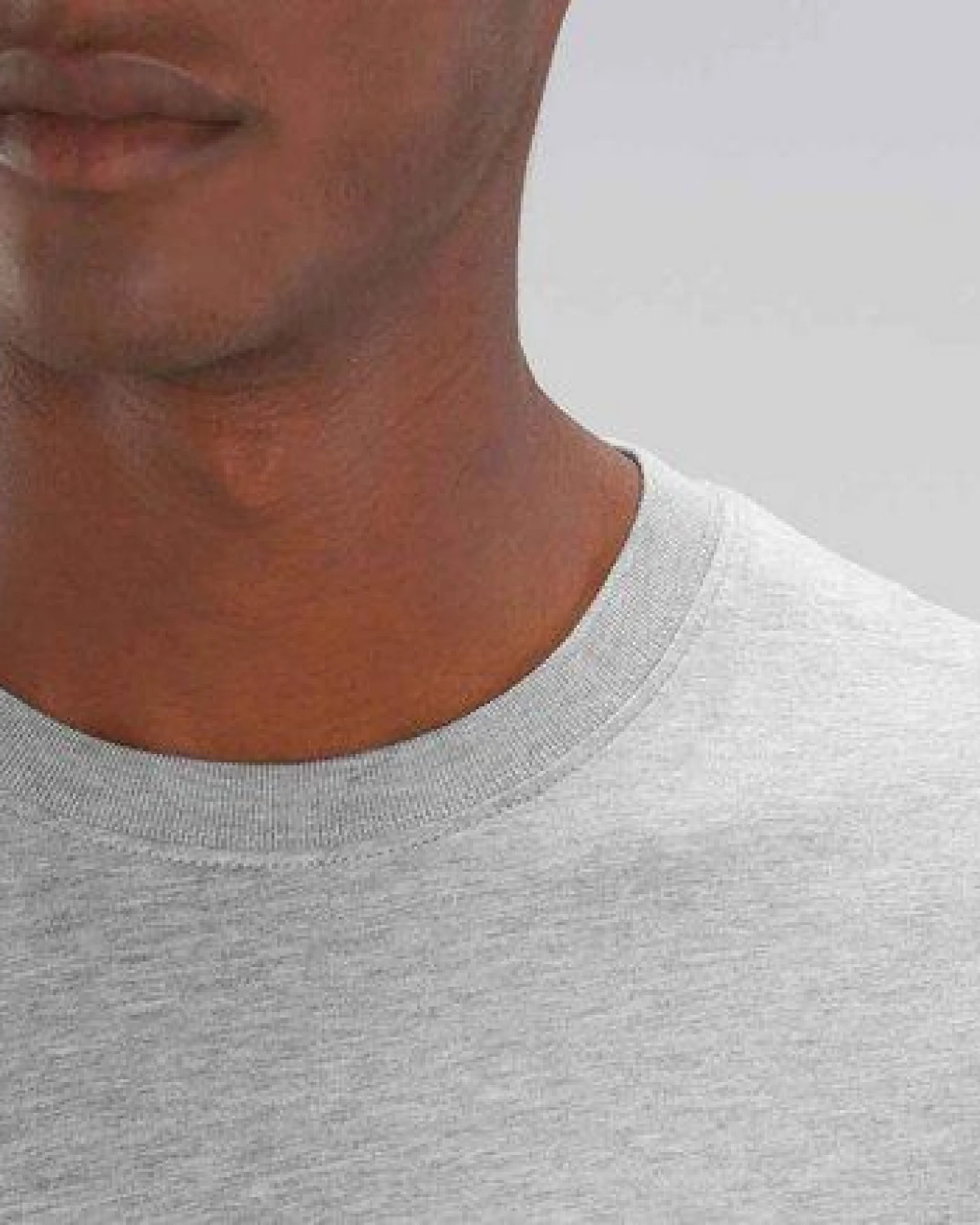 YTWOO Herren schweres Bio T-Shirt. Männer Premium Basic Shirt. Heavy Cotton – Ansicht 2