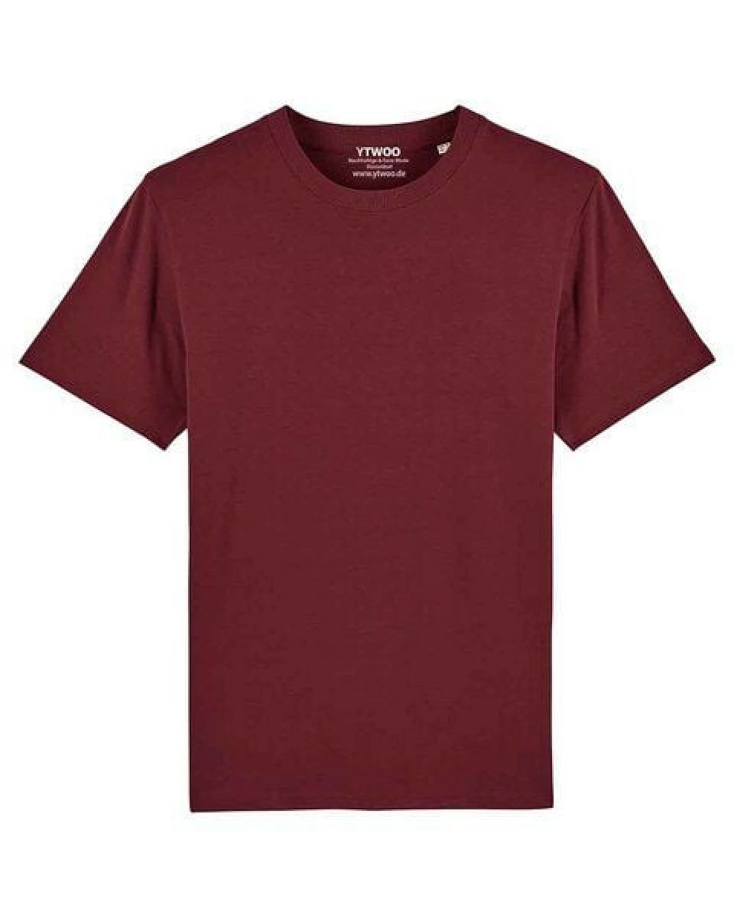YTWOO Herren schweres Bio T-Shirt. Männer Premium Basic Shirt. Heavy Cotton – Ansicht 4