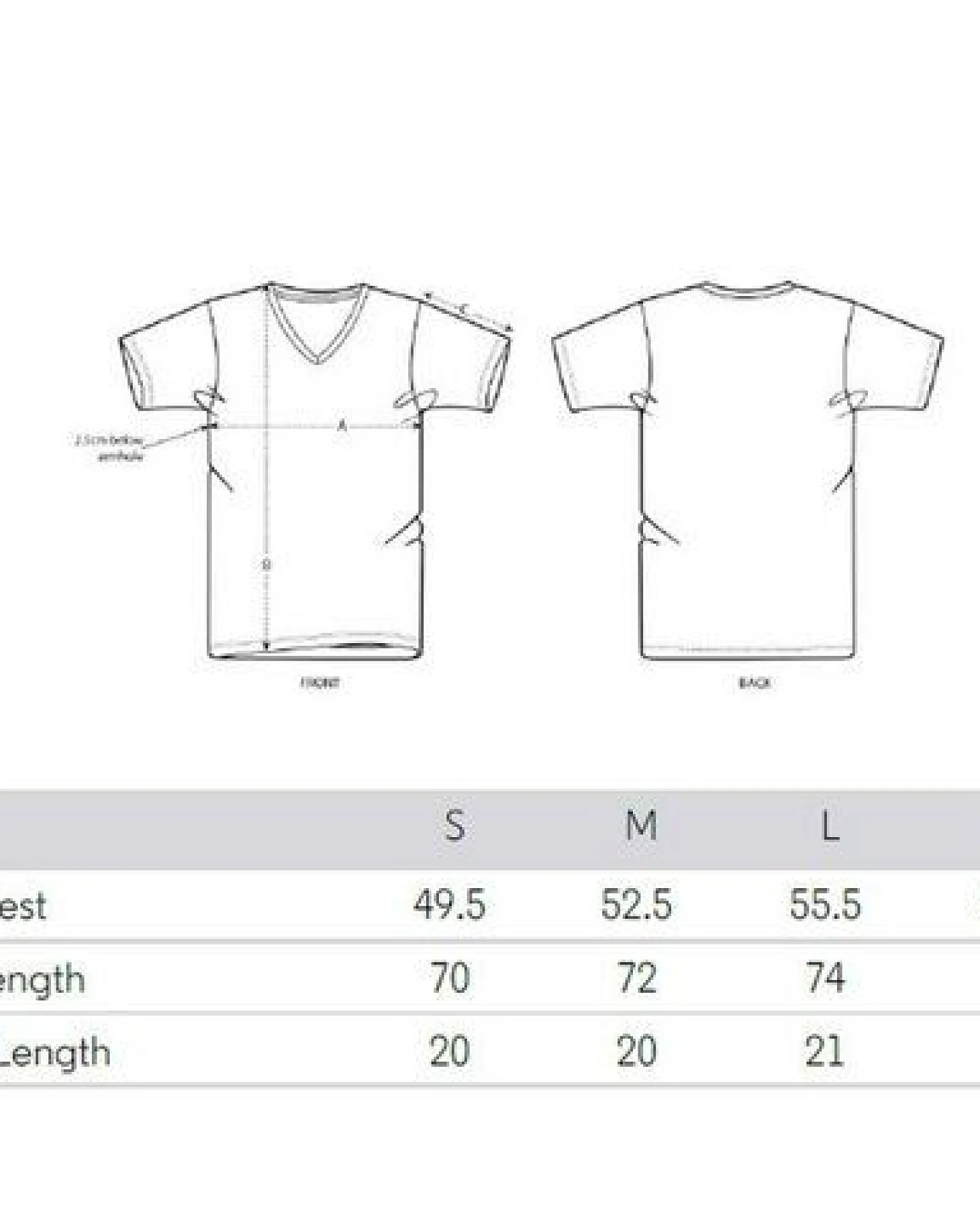 YTWOO Männer Bio T-Shirt mit V-Ausschnitt, versch. Farben meliert – Ansicht 4