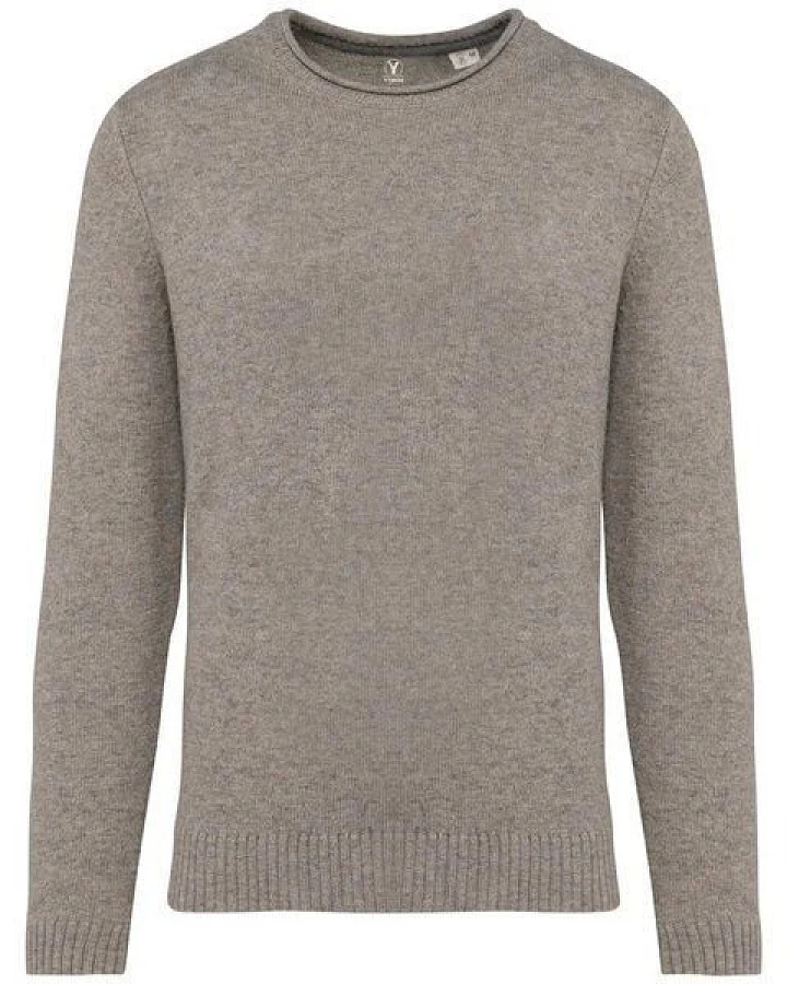 YTWOO Herrenpullover aus Bio-Baumwolle und Merinowolle