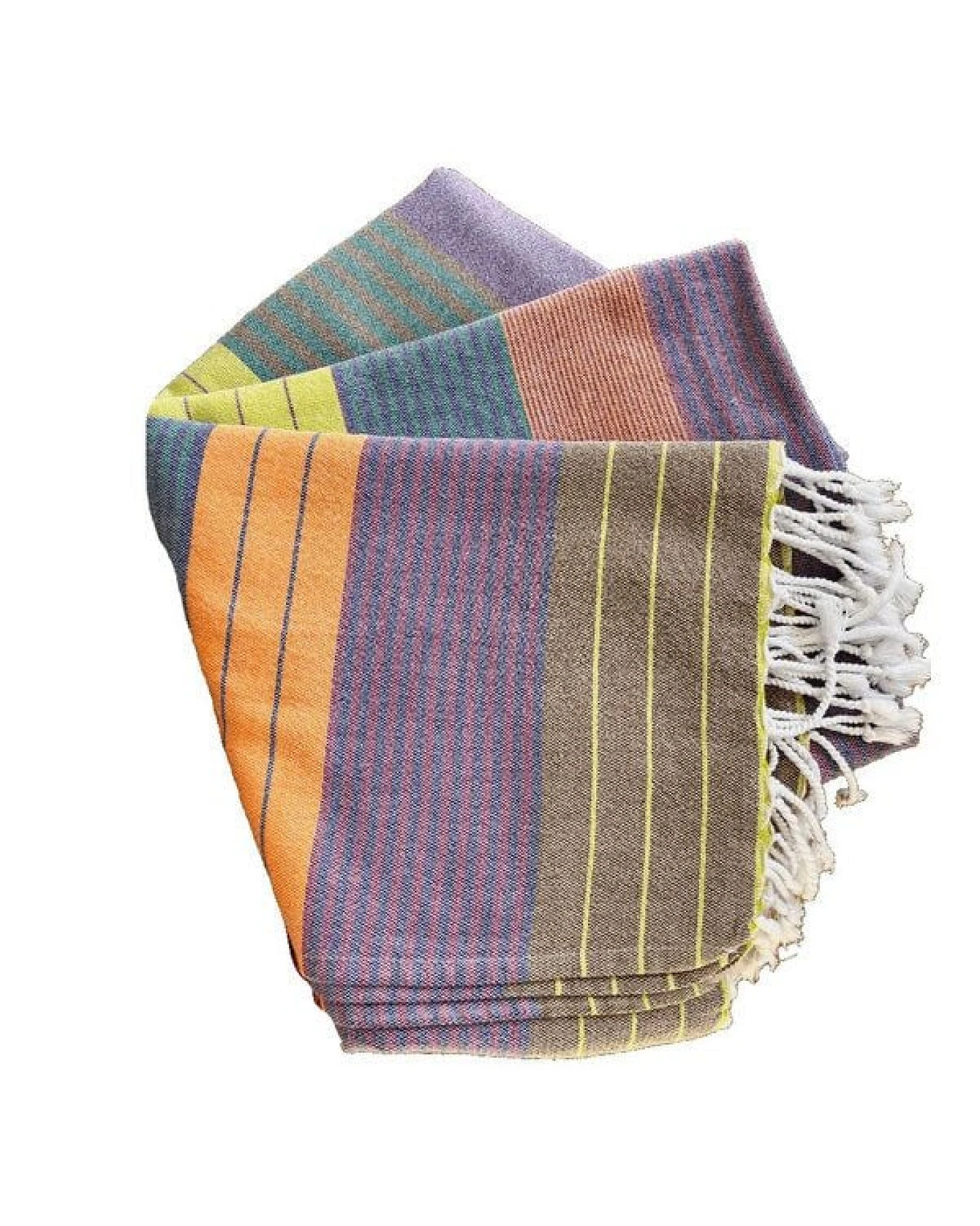 Karawan authentic Fouta SUD (Peshtamal) aus Bio-Baumwolle, 100 x 200cm – Ansicht 4