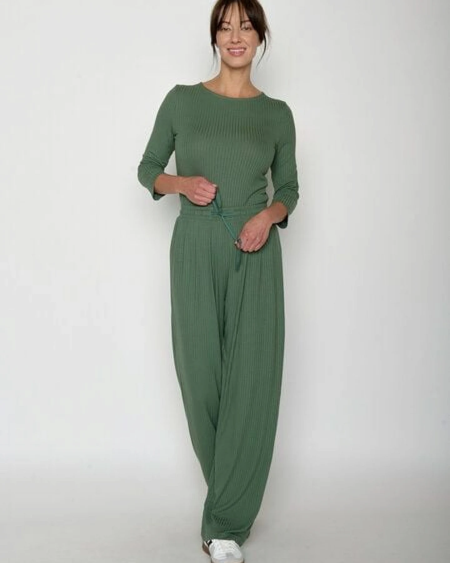 GREENBOMB Basic Refined - Sportliches Longsleeve aus LENZING TENCEL Mix / Fair & Vegan – Ansicht 3