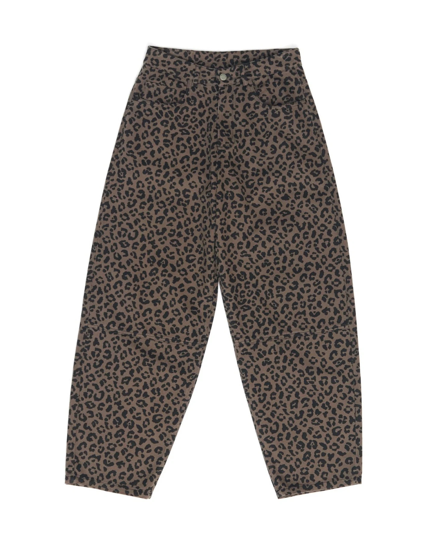Hose Denim Leo Barrel Braun – Ansicht 6