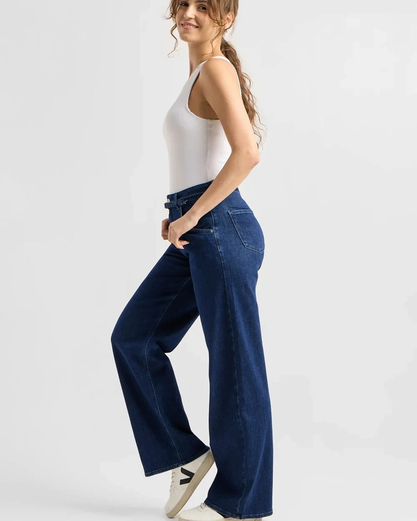 Jeans Blink Wide Barrel Dark Blue – Ansicht 3