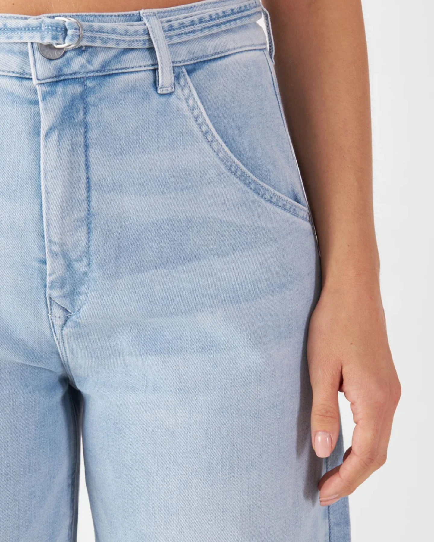 Jeans Blink Wide Barrel Light Blue – Ansicht 5
