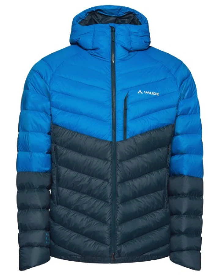 Vaude - Monviso Down Hooded Jacket - Daunenjacke Gr S blau
