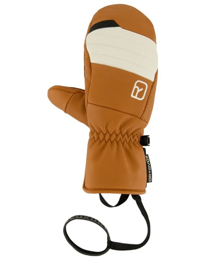 Ortovox - Women's Full Leather Mitten - Handschuhe Gr M braun