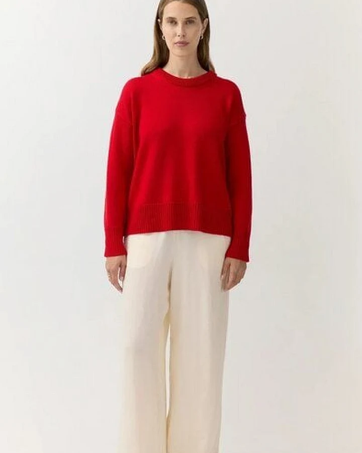 The Slow Label Pullover aus Merinowolle