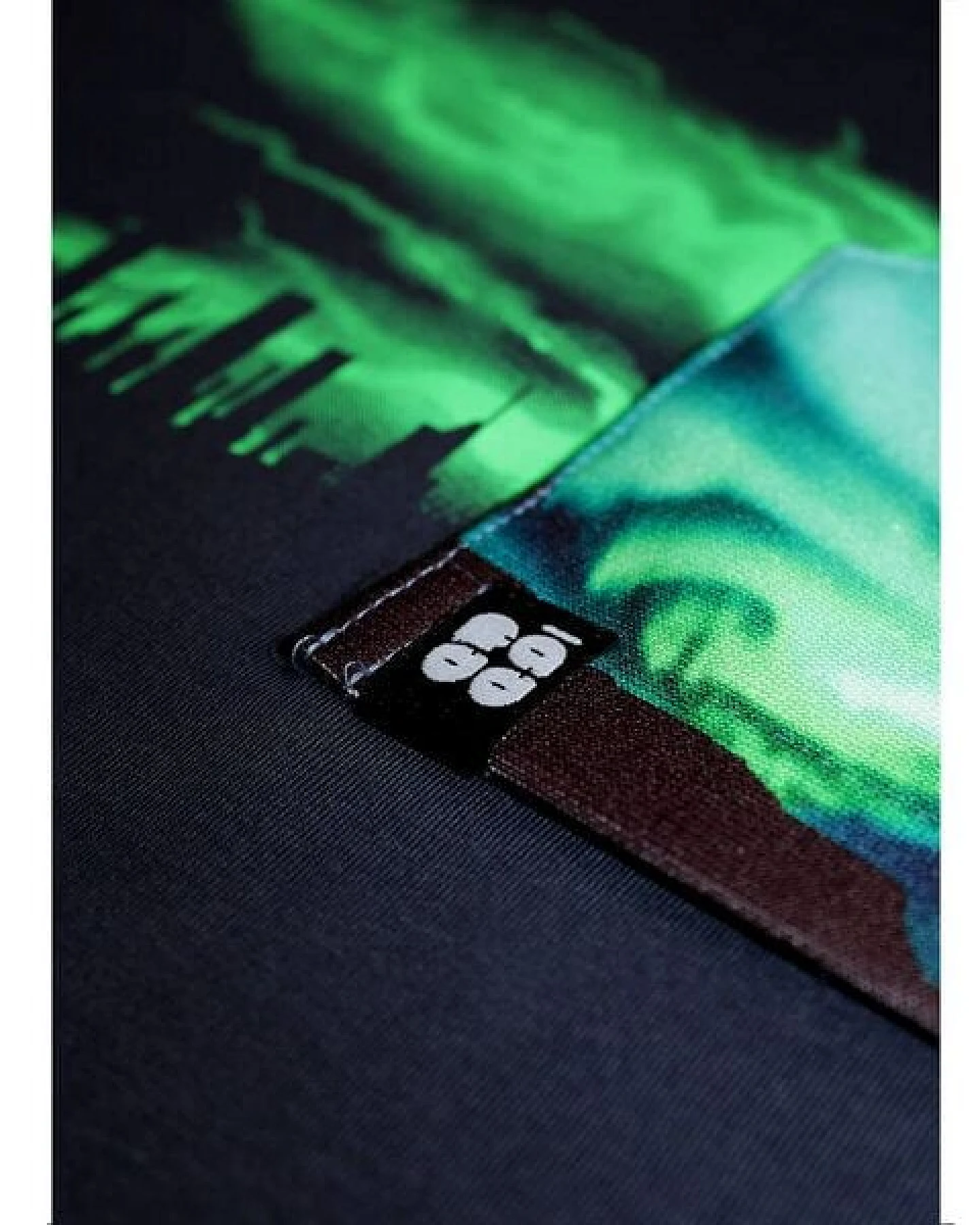 FÄDD Damen T-Shirt Rundhals aus Bio-Baumwolle "Nordlicht BT" Navy Schwarz – Ansicht 4