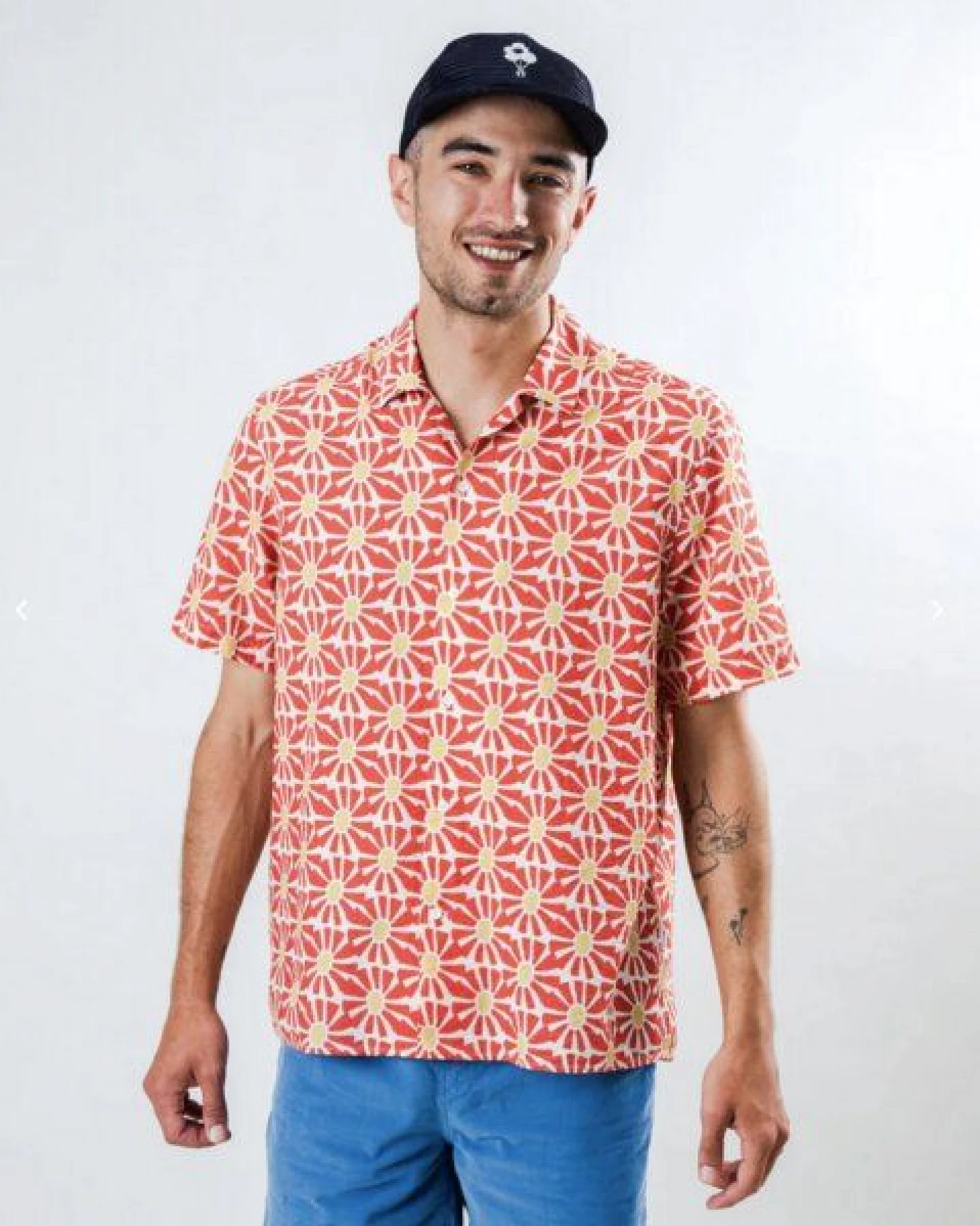 Brava Fabrics Marisol Aloha Shirt Red – Ansicht 2