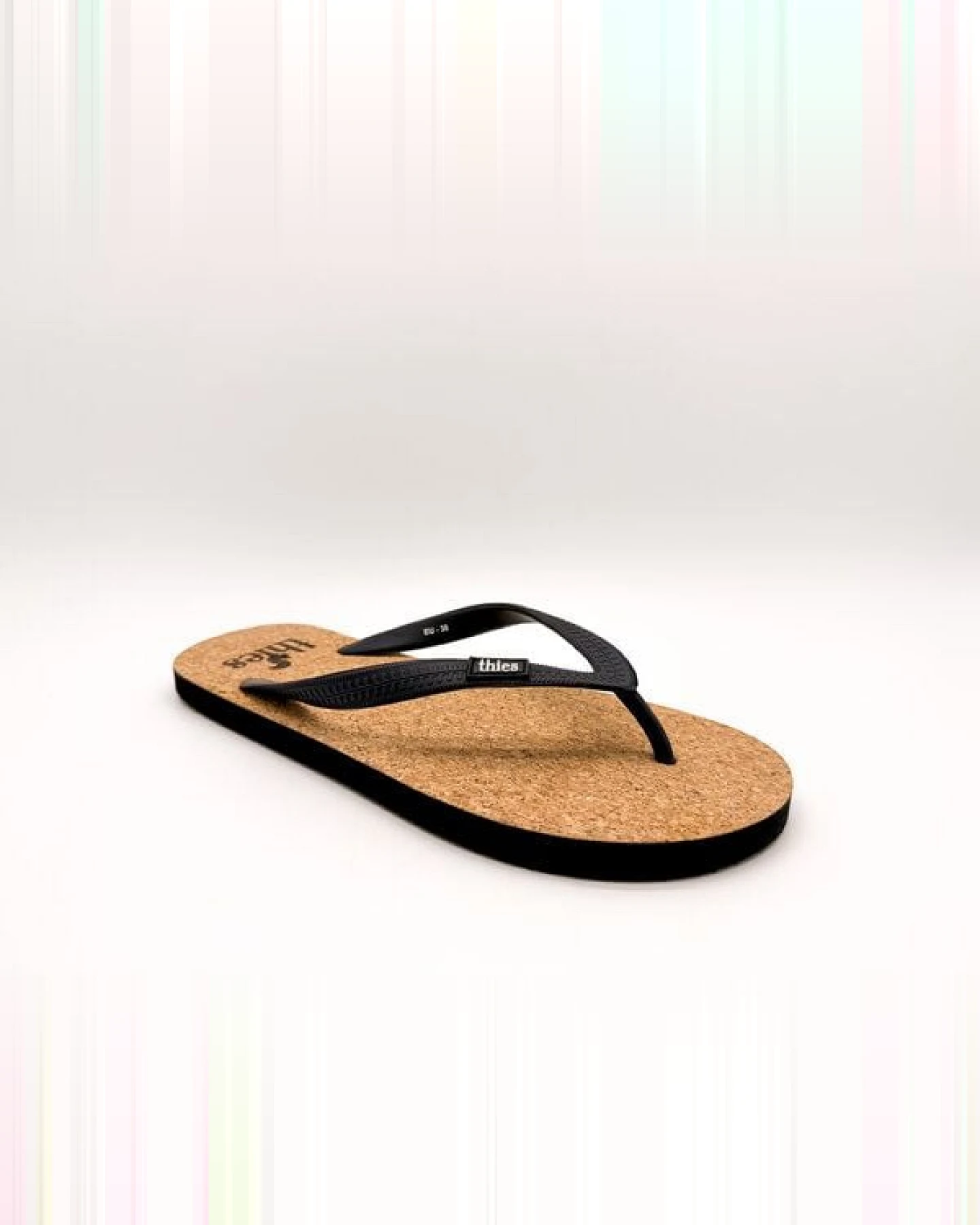 Vegane Eco Cork Thies Flips aus Naturkautschuk – Ansicht 4
