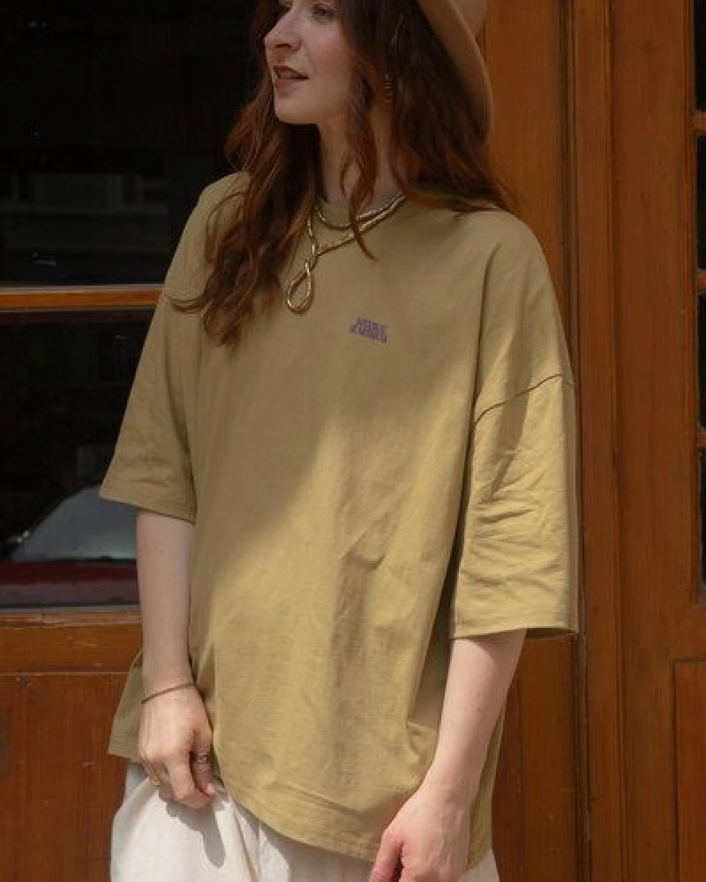 LITSCHI DESIGNS OVERSIZE BOTANICAL HEARTBREAK SHIRT – Ansicht 2