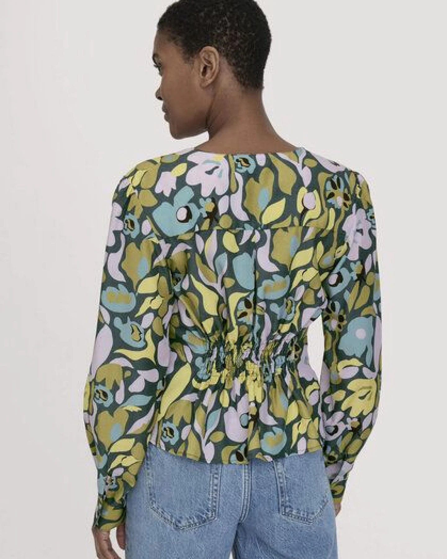 hessnatur Bluse Regular aus reiner LENZING ECOVERO Viskose – Ansicht 2