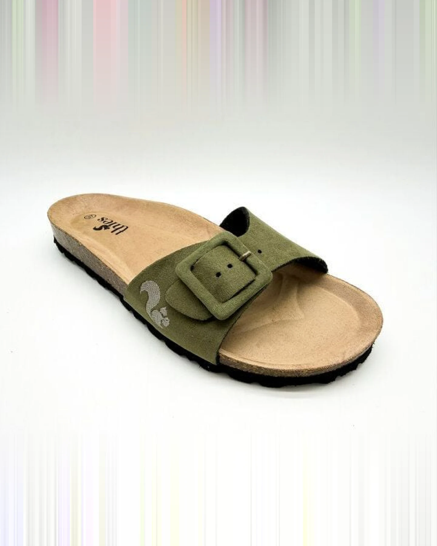Vegane "thies ® Eco Bio Covered Strap" Sandale – Ansicht 3