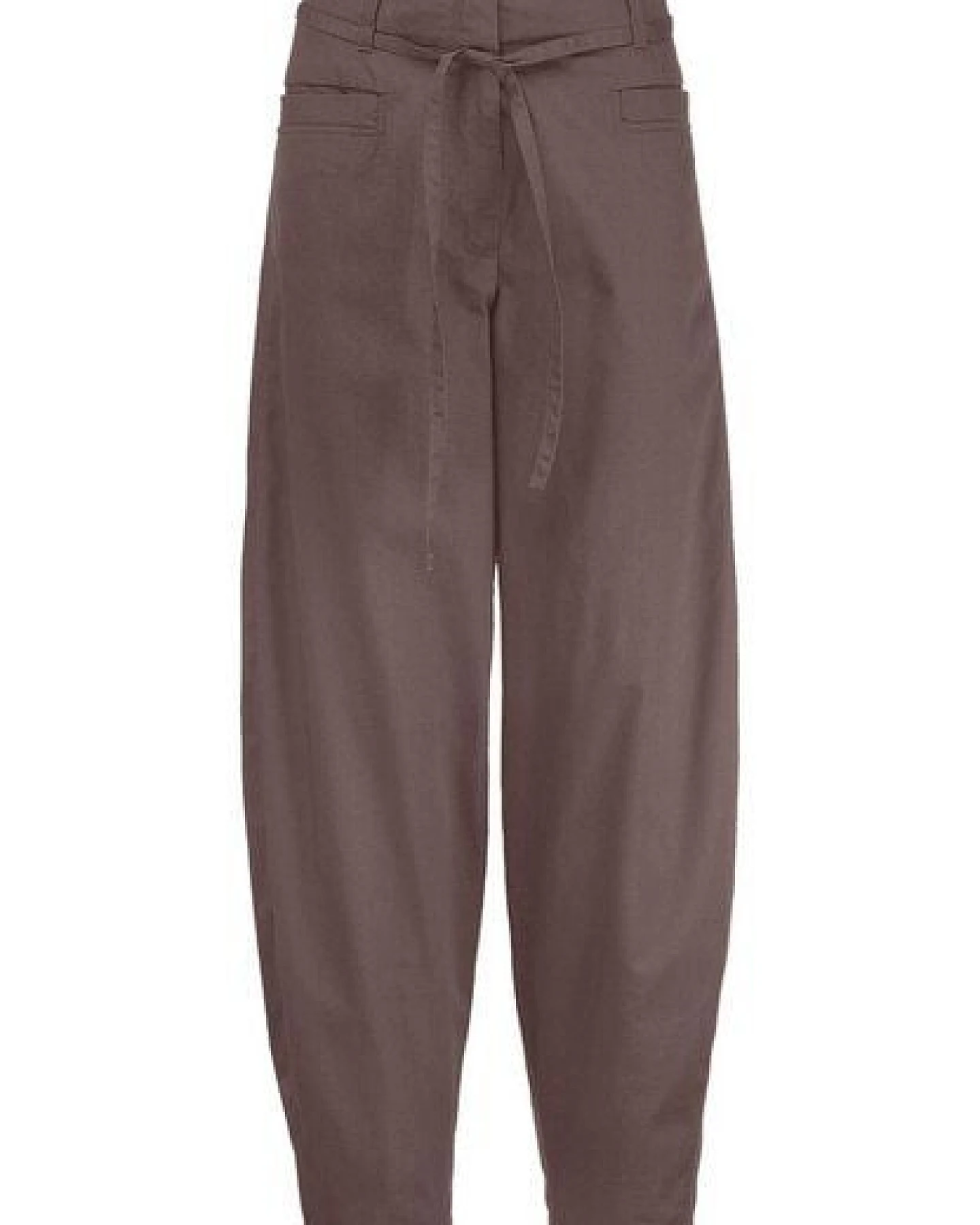 hessnatur Gewebe Hose Barrel Leg aus Bio-Baumwolle mit Elasthan – Ansicht 3