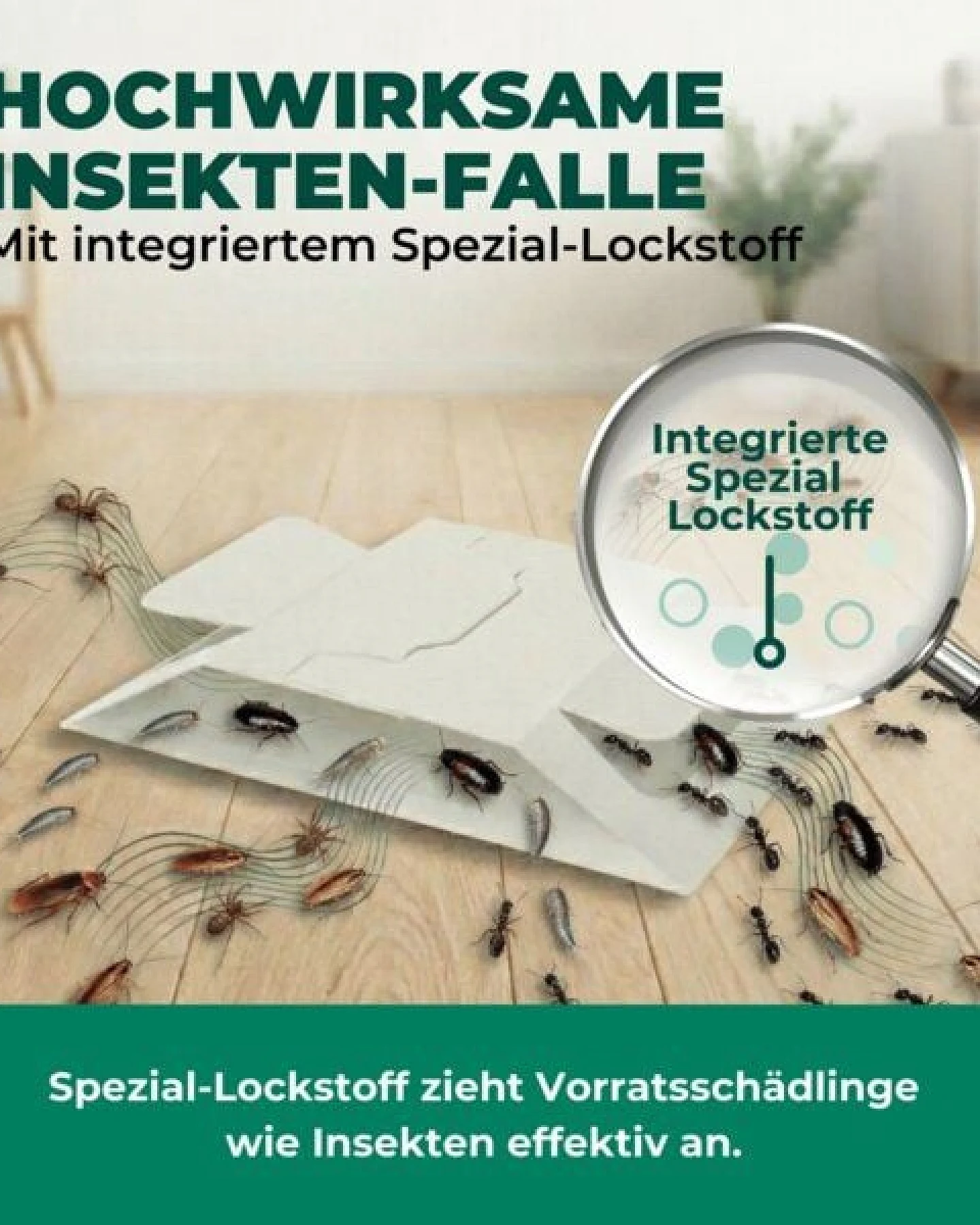 Silberkraft Ungeziefer/ Insektenfalle mit Spezial-Lockstoff – Ansicht 3