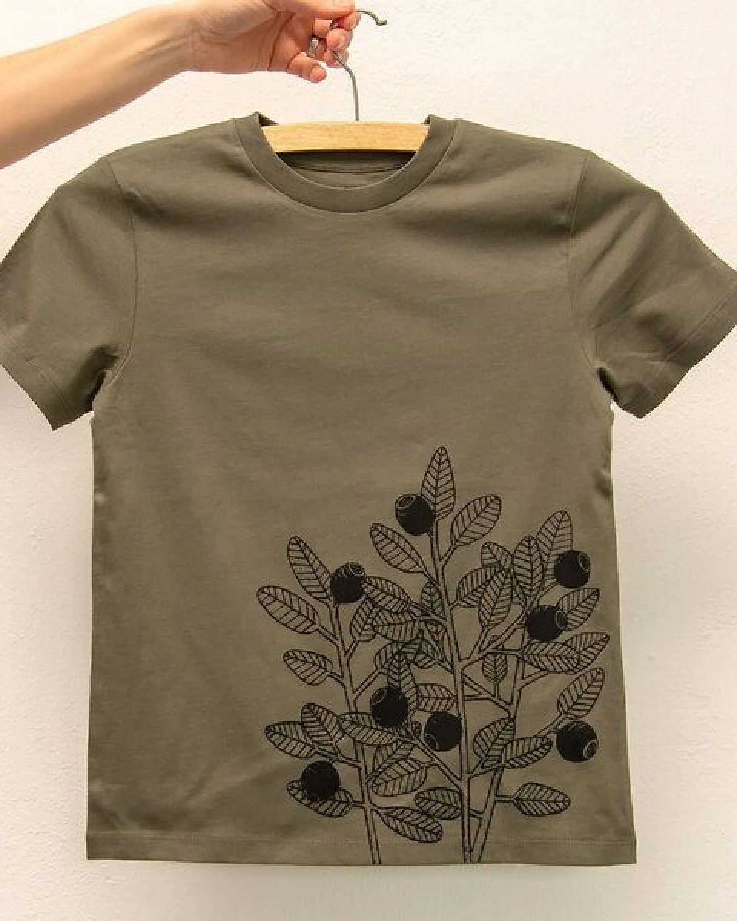 Cmig T-Shirt Kinder Blaubeere – Ansicht 4