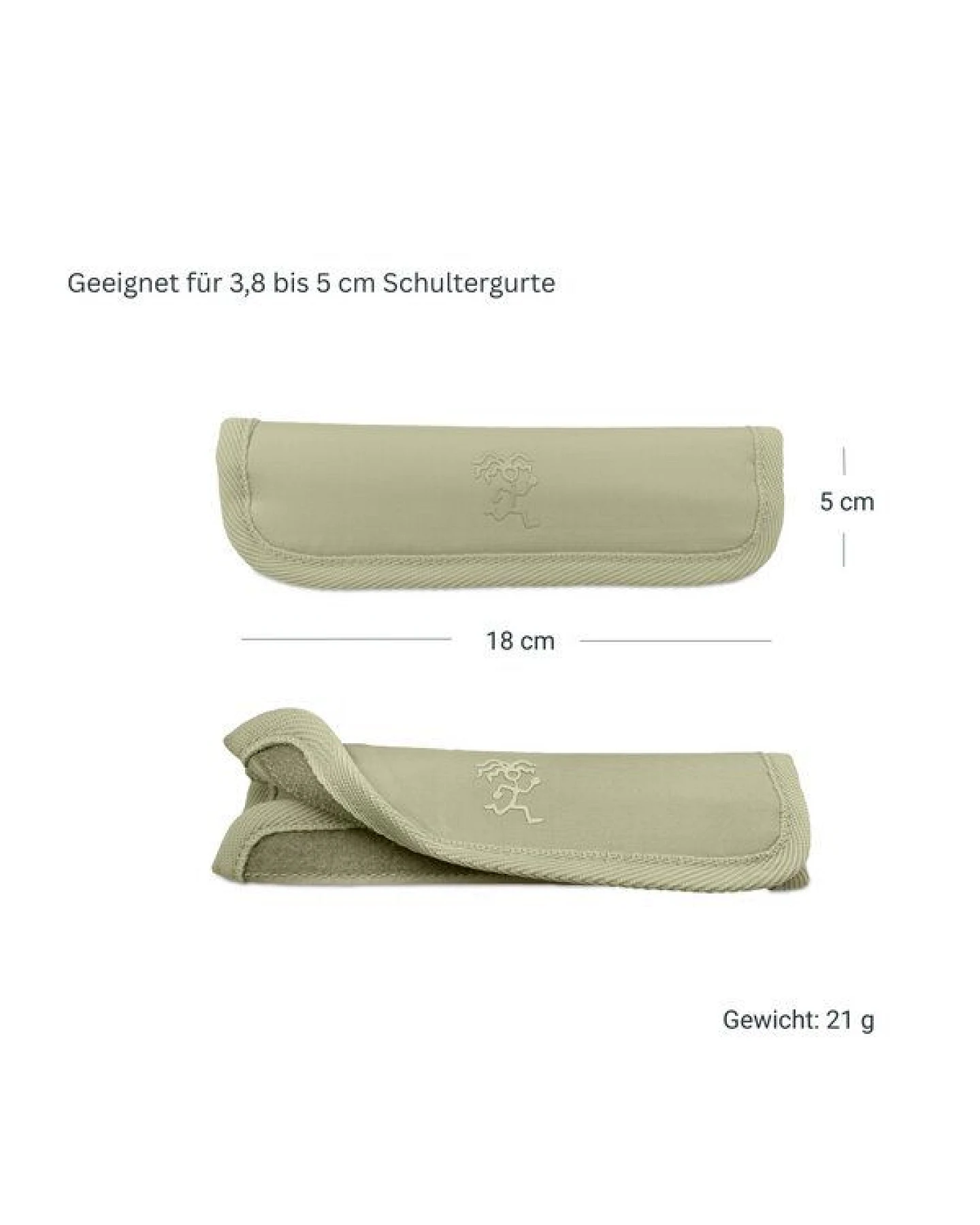 FUCHS & REBELL Schulterpolster für Crossbody Bags BELA & MIKA – Ansicht 3