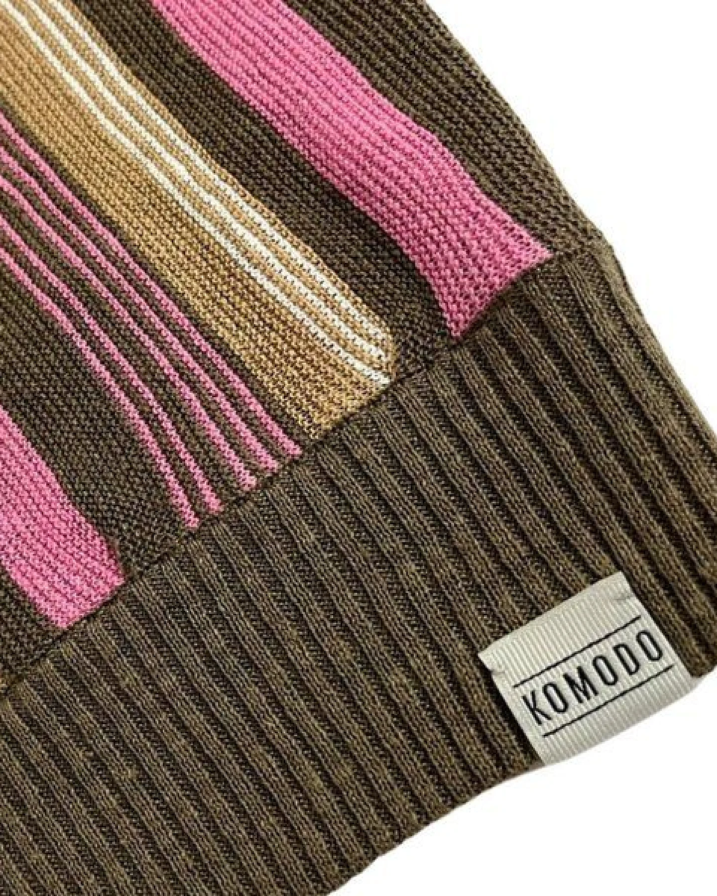 Komodo Strickpullover Clover Jumper Linen Stripe – Ansicht 4
