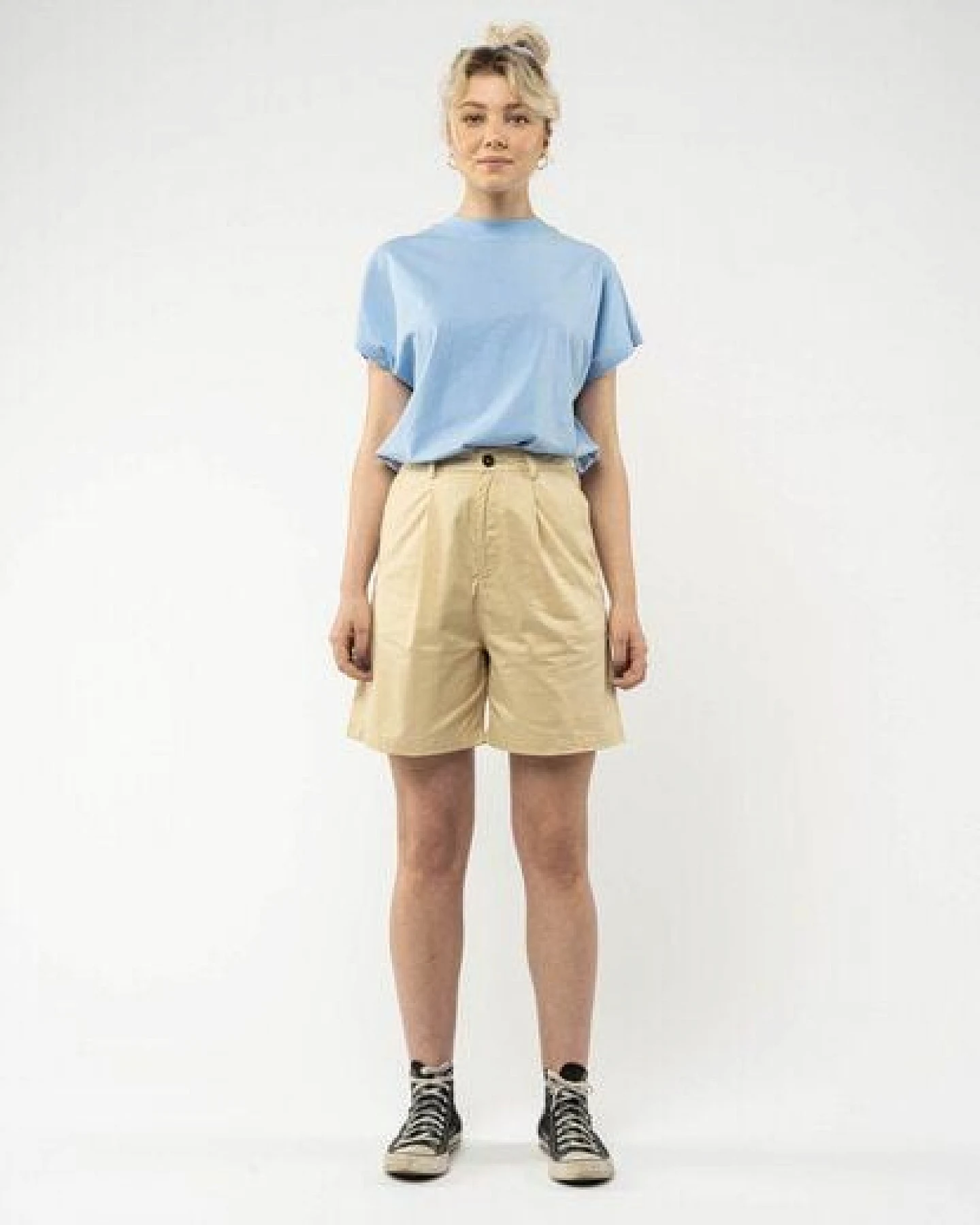 Shorts mit hohem Bund SABITHA – Ansicht 4