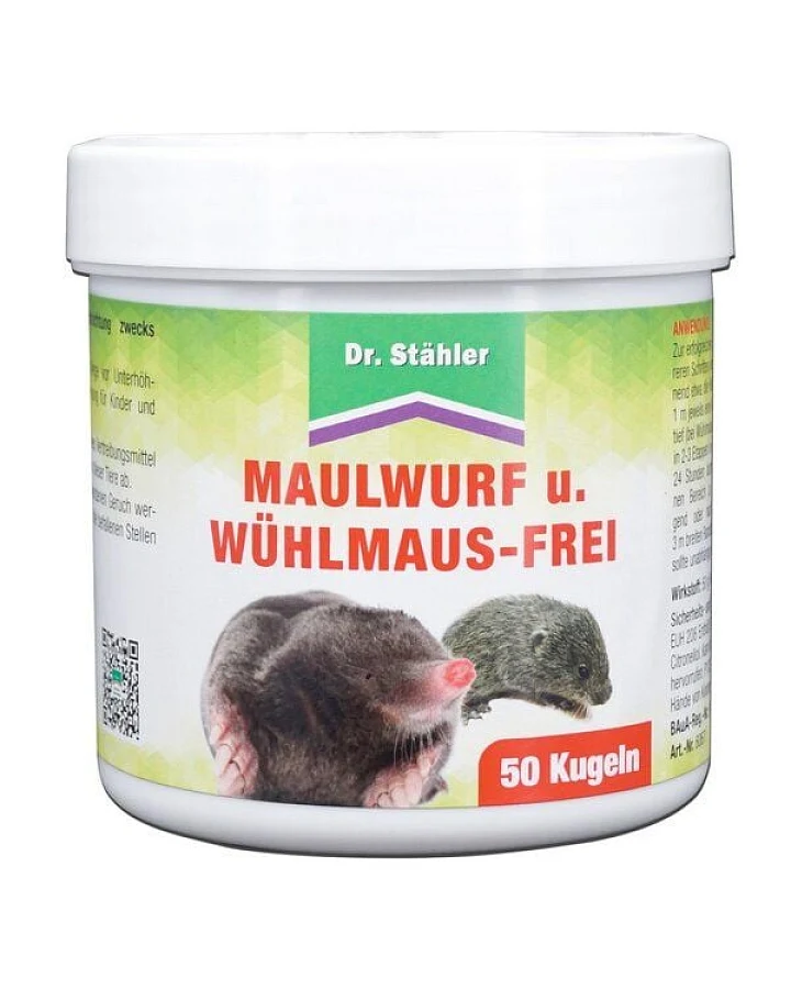 Silberkraft Maulwurf- und Wühlmaus-Frei: Erfolgreiche Vertreibung